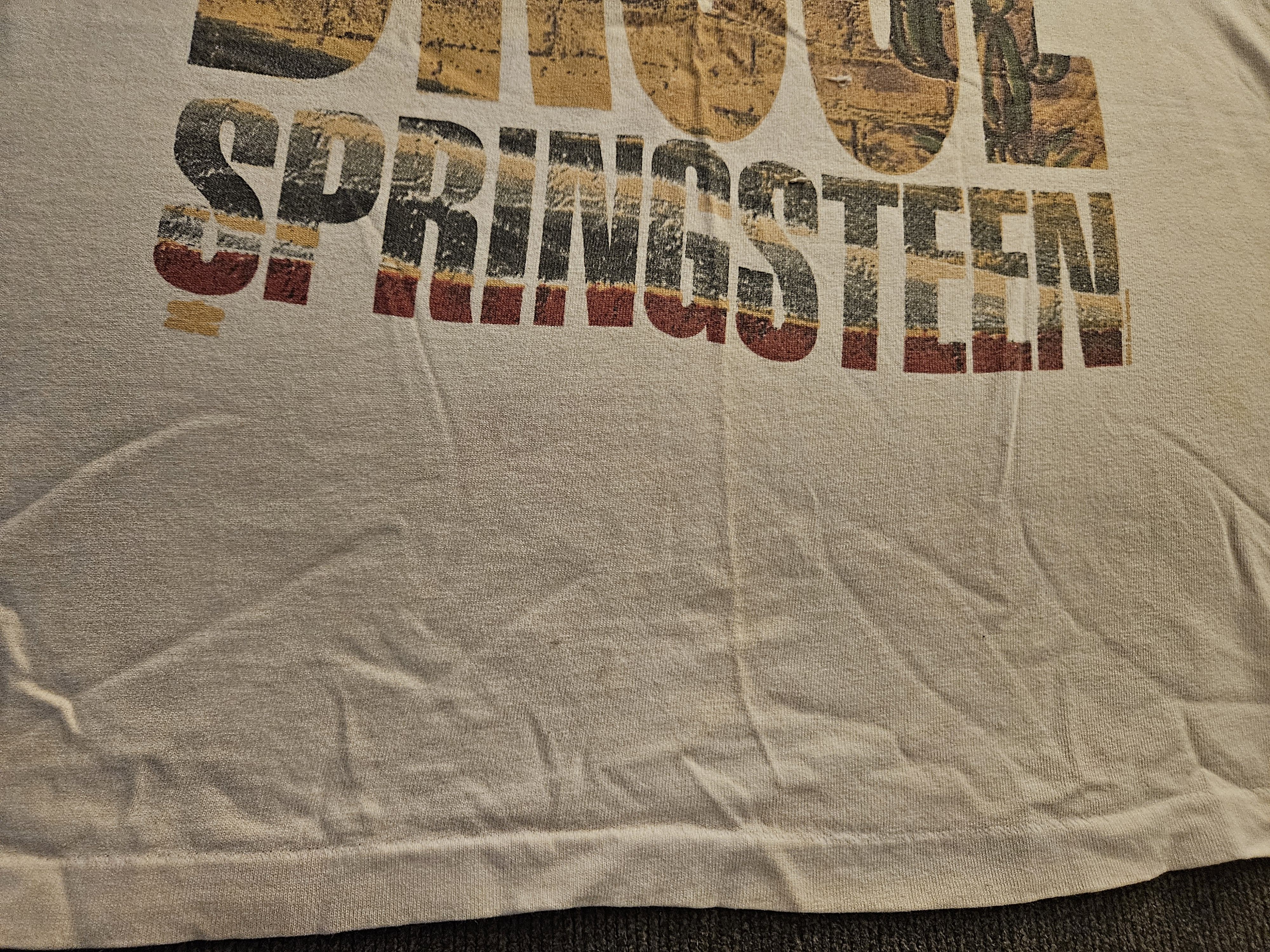 Hanes Vintage Bruce Springsteen Shirt XL 92 93 World Tour Concert Size US XL / EU 56 / 4 - 11 Thumbnail