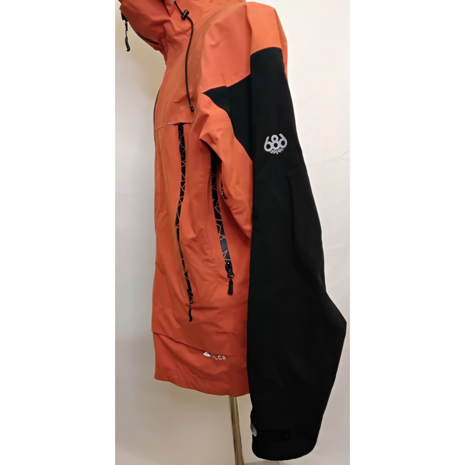 686 686 GLCR Collection Ski/Snowboard Shell Jacket Men M Orange Size US M / EU 48-50 / 2 - 9 Thumbnail