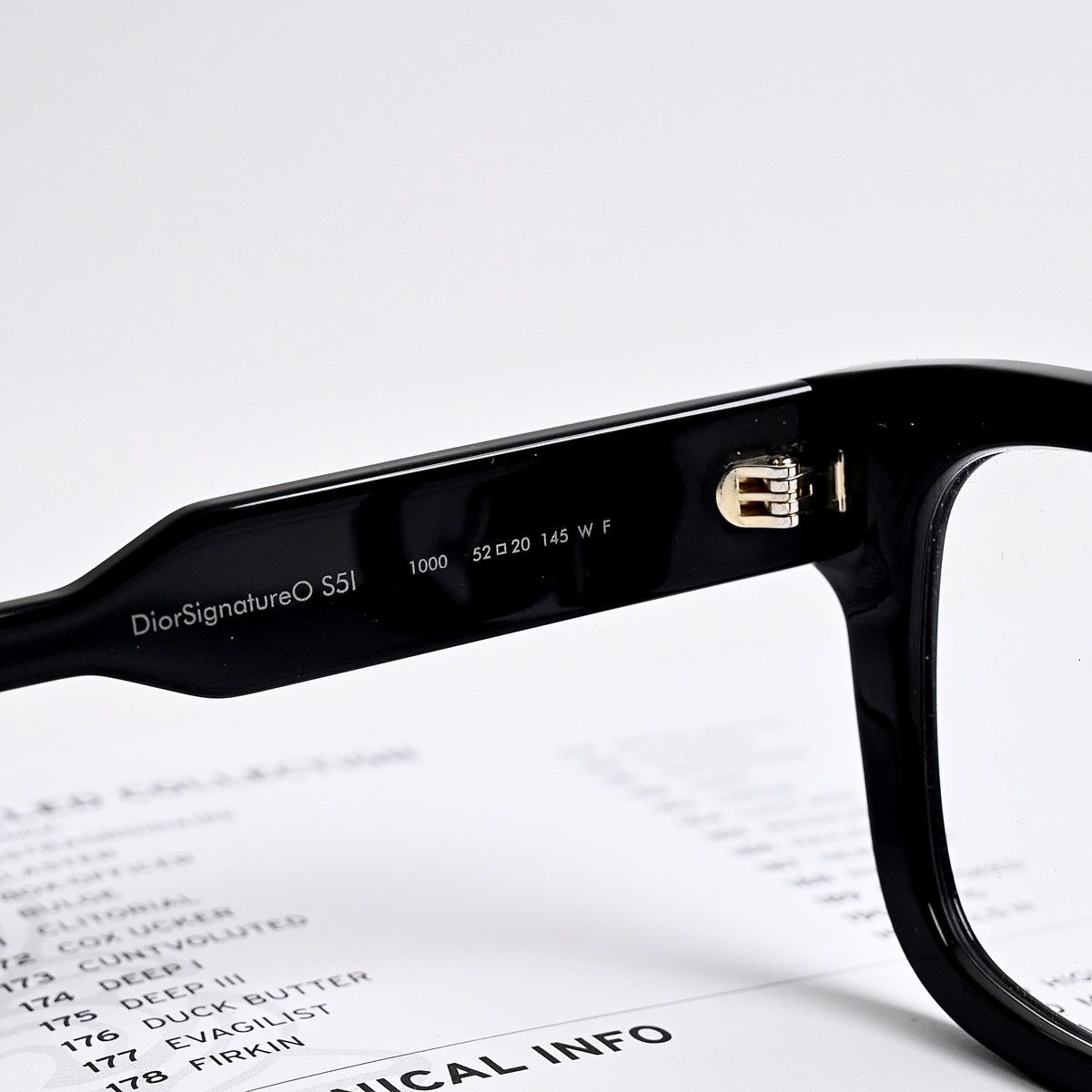 Dior DIOR DIORSIGNATUREO S5I GLASSES Size ONE SIZE - 8 Thumbnail