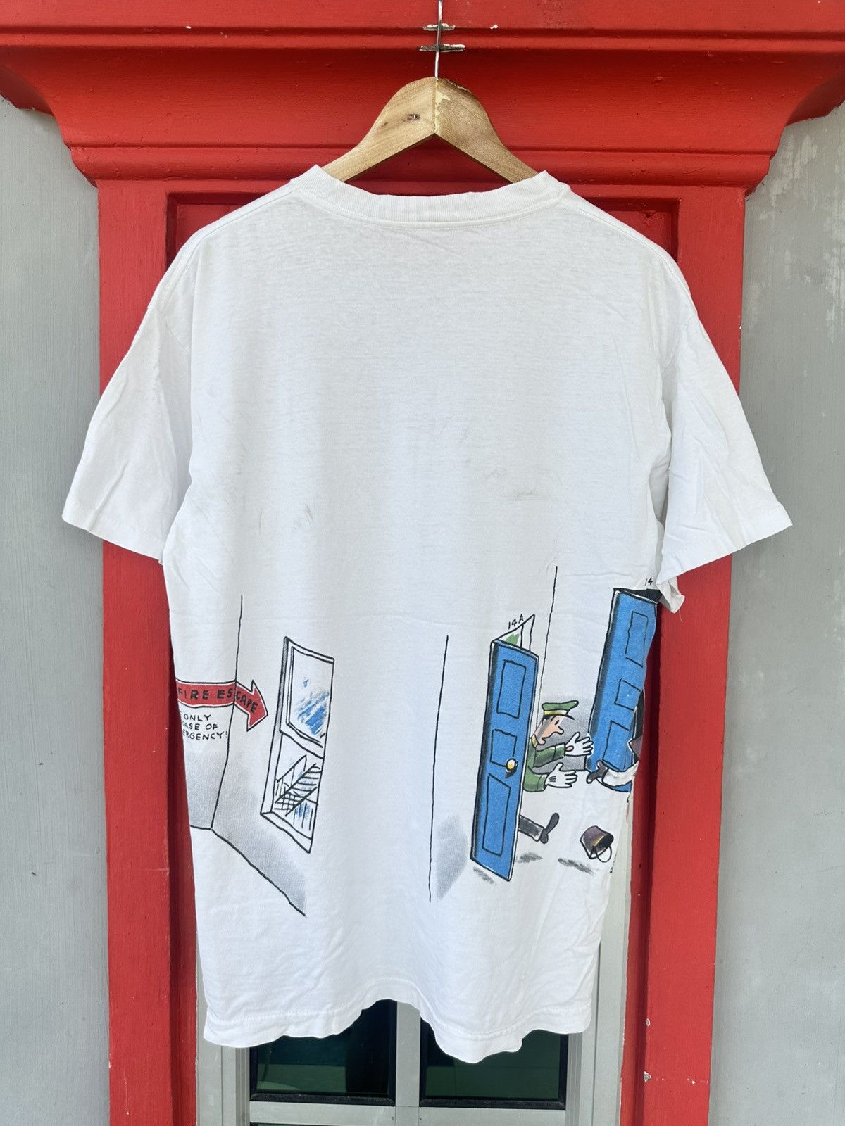 Vintage Vintage 90s Curious George Tee Size US L / EU 52-54 / 3 - 2 Thumbnail