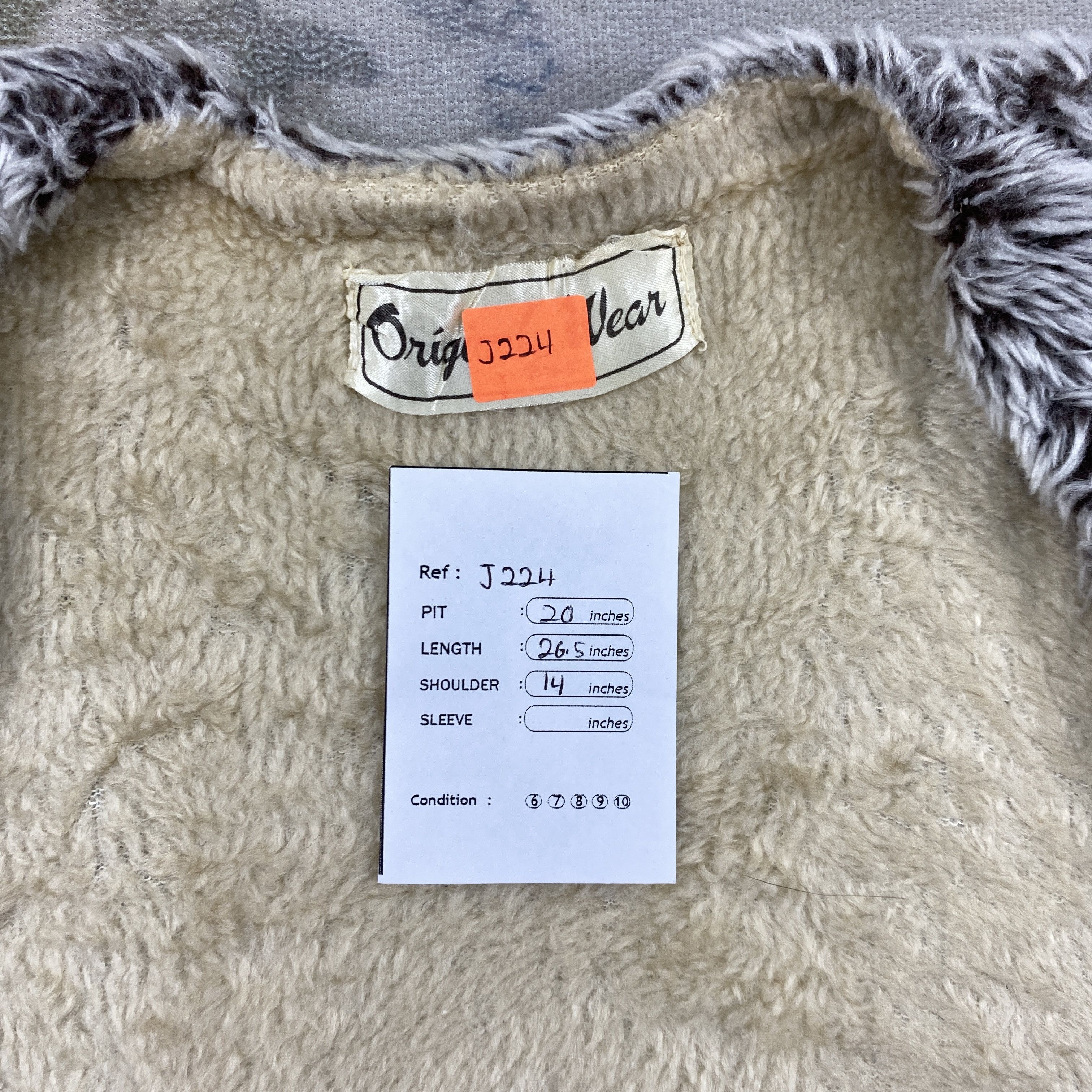 14th Addiction Vintage Japanese Brand Faux Fur Vest Jacket- J224 Size US S / EU 44-46 / 1 - 7 Thumbnail