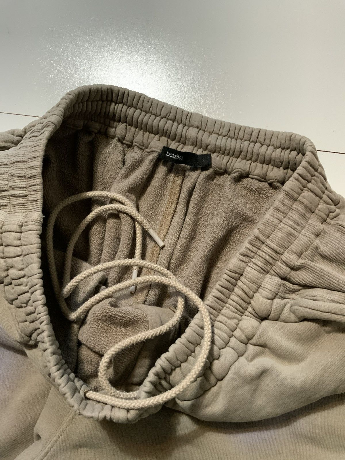 Bassike Bassike Reverse Weave Terry Fleece 10” Inseam Sweat Shorts Size US 34 / EU 50 - 10 Thumbnail