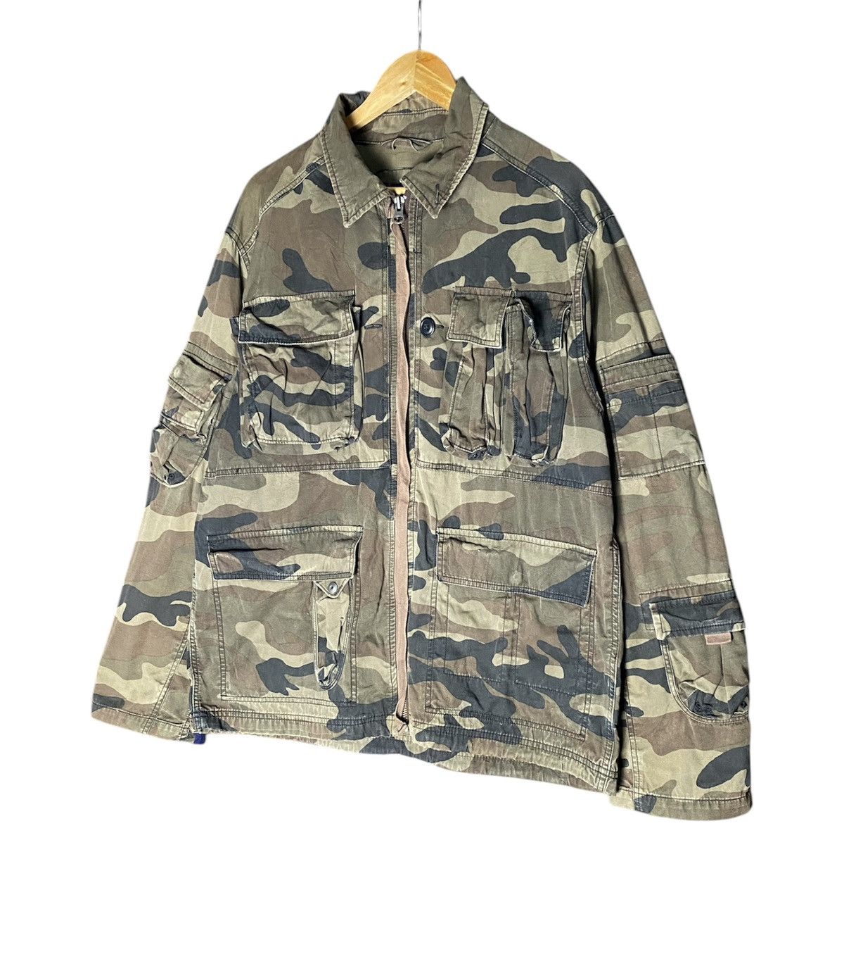 Gap × Vintage Vintage Gap Inspired Military Tactical Jacket Size US L / EU 52-54 / 3 - 2 Thumbnail