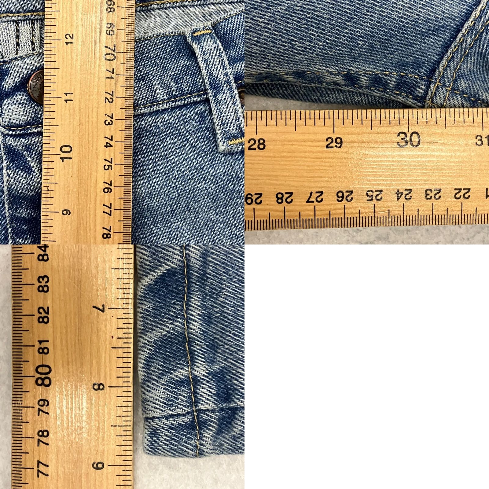 Wrangler Wrangler Jeans Mens Blue Relaxed Fit Straight Leg Stretch Denim 36W 30L Size US 36 / EU 52 - 8 Thumbnail