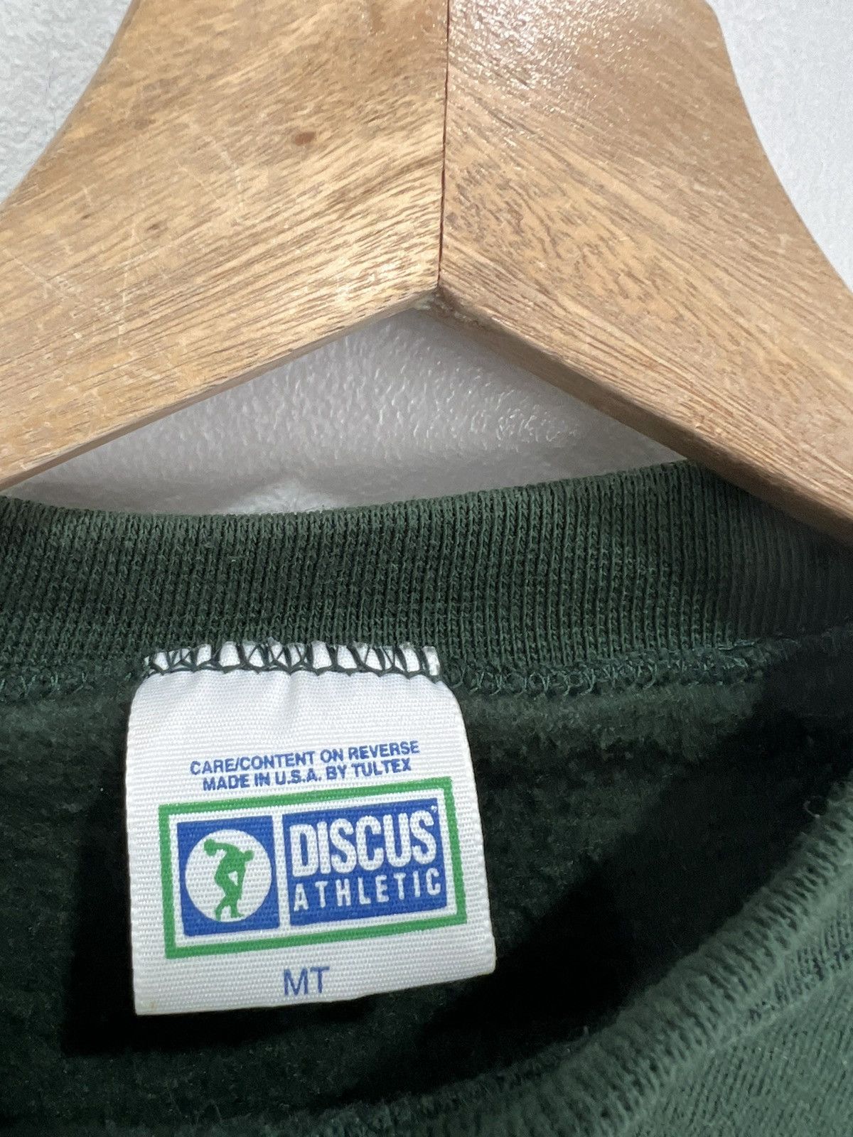 Vintage Vintage Forest Green Blank Sweater Sweatshirt Size US M / EU 48-50 / 2 - 4 Thumbnail