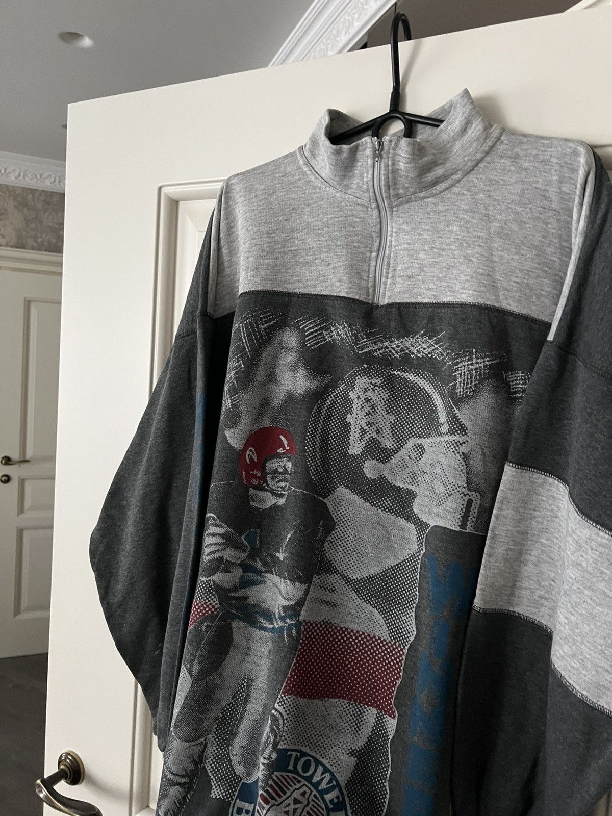 Vintage Vintage 90s Tower Boys Club Football Graphic Sweatshirt Size US XXL / EU 58 / 5 - 4 Thumbnail