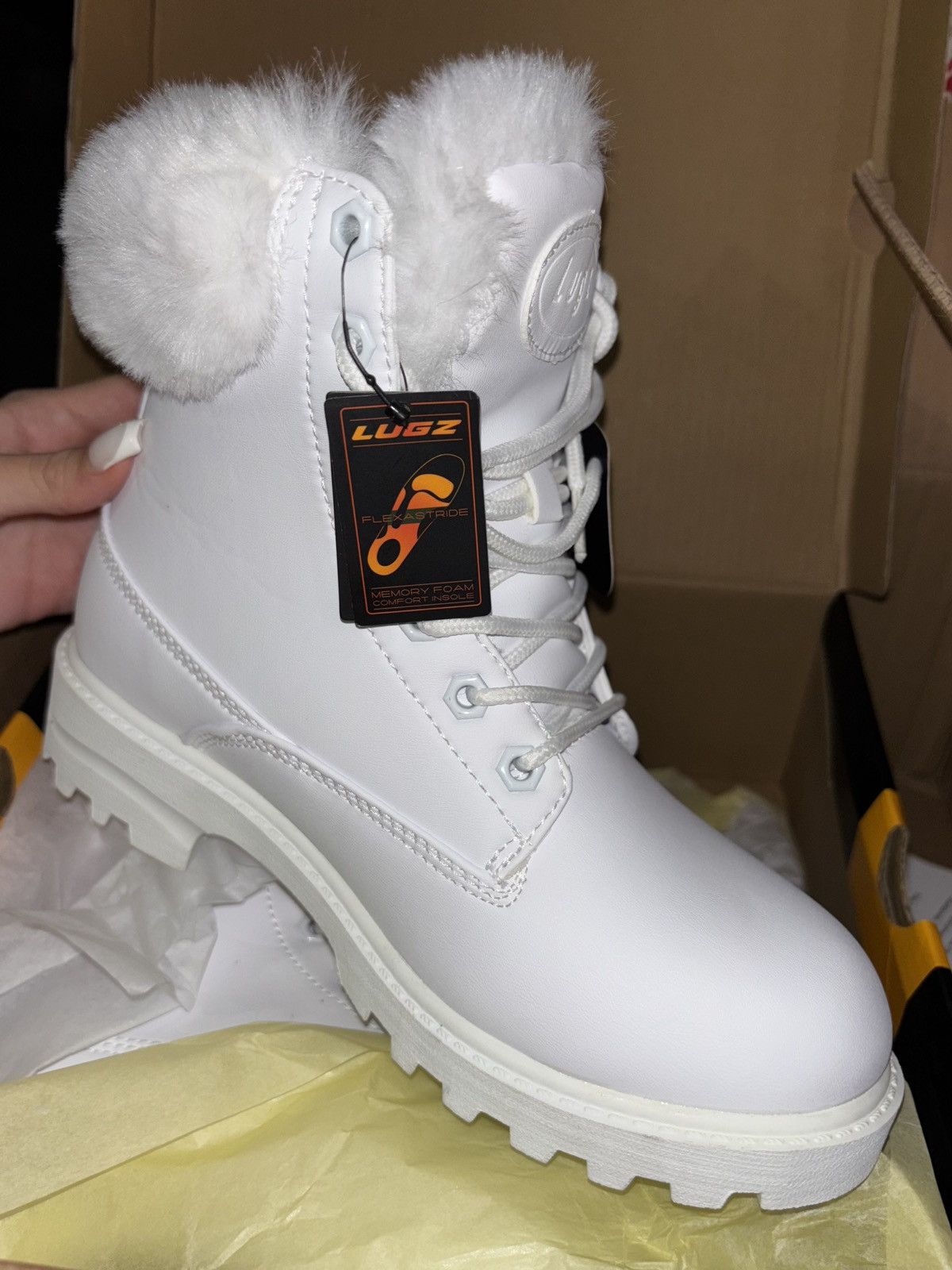 Lugz Empire Hi Fur Size US 7 / IT 37 - 3 Thumbnail