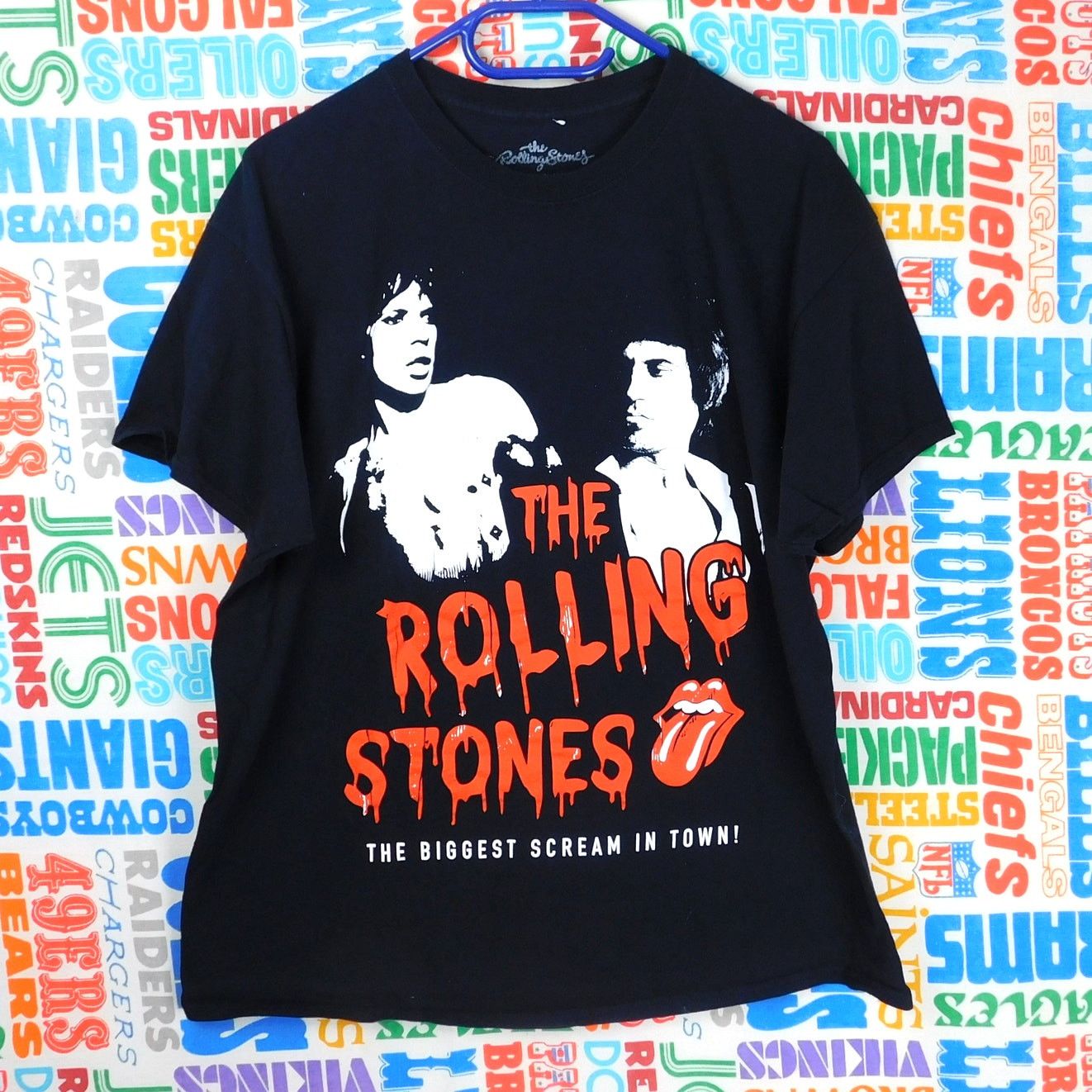 Hanes The Rolling Stones Biggest Scream In Town T Shirt Size XL Size US XL / EU 56 / 4 - 1 Thumbnail