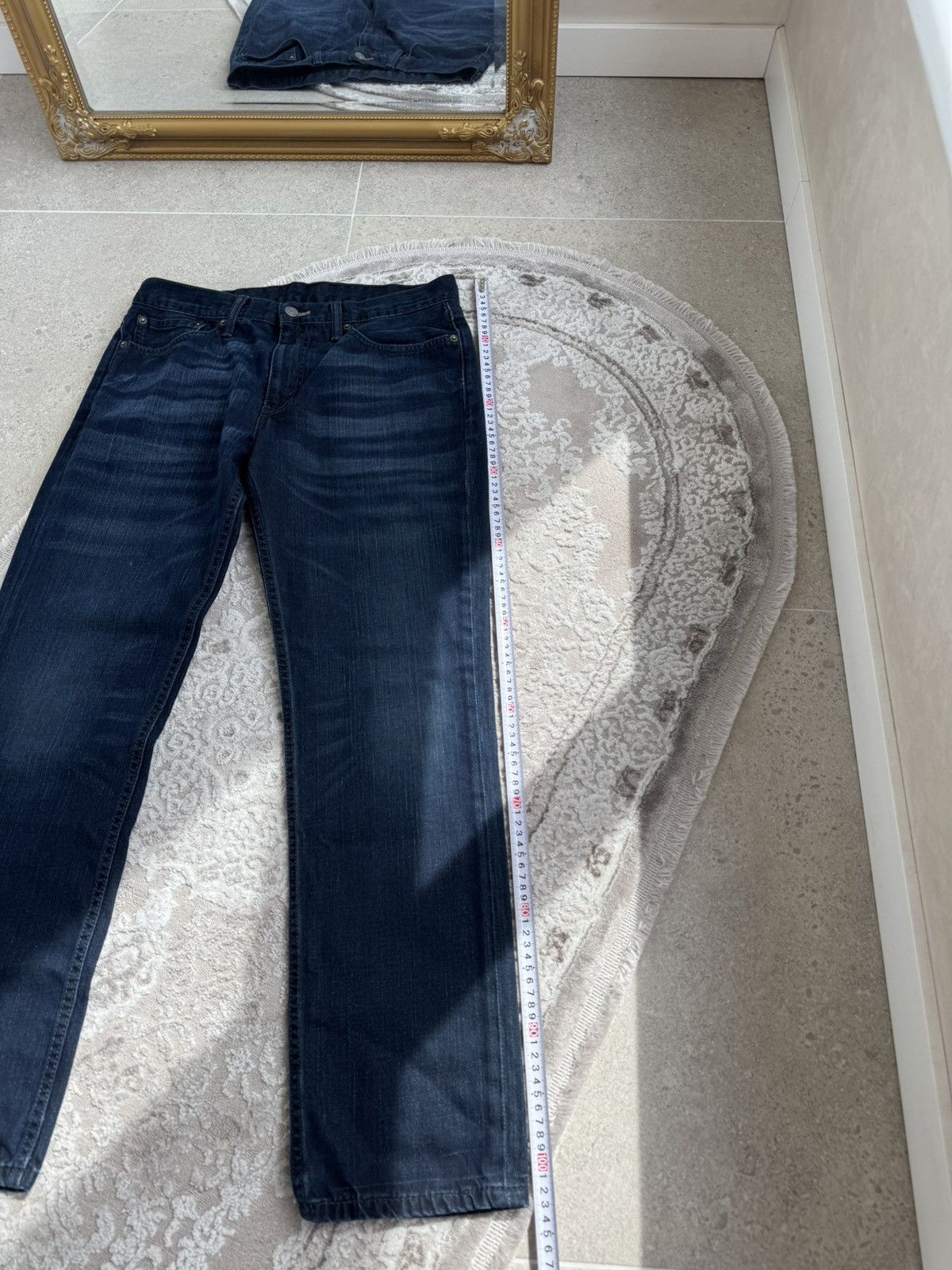 Levi's Levi's 511 Jeans – Dark Indigo Wash – W33 L34 Size US 34 / EU 50 - 10 Thumbnail