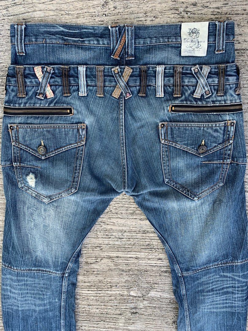 Hysteric Glamour × If Six Was Nine × Le Grande Bleu (L.G.B.) Japanese semantic jeans beautiful design Size US 34 / EU 50 - 3 Thumbnail