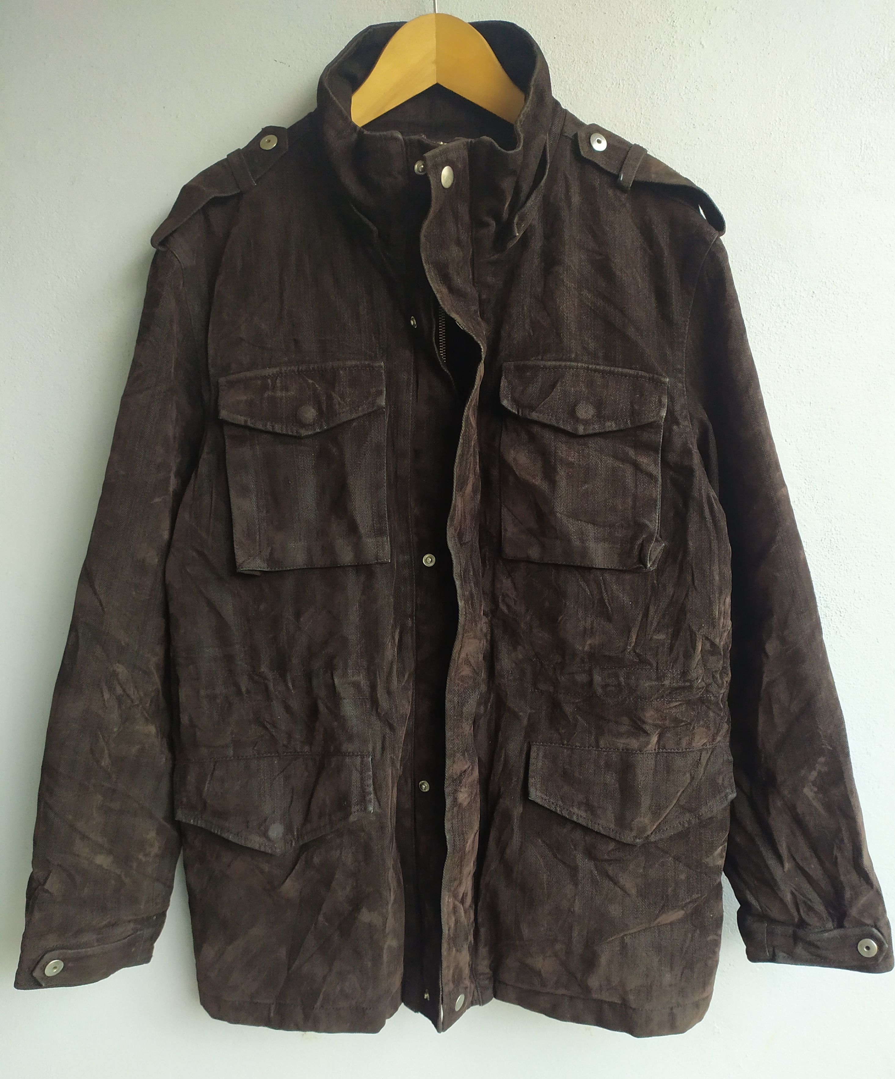 20471120 × Japanese Brand × Le Grande Bleu (L.G.B.) ROUSHATTE STANDARD DENIM JACKET Size US L / EU 52-54 / 3 - 1 Thumbnail