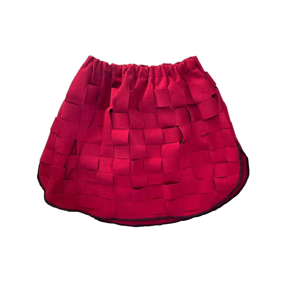 image of Barkalnd Red Mini Skirt, Women's (Size 26)