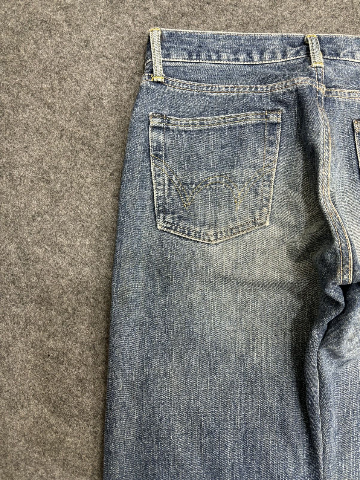Edwin 💥Low Rize💥Edwin Low Rize Cool Fades Selvedge Denim F483 Size US 29 - 14 Thumbnail