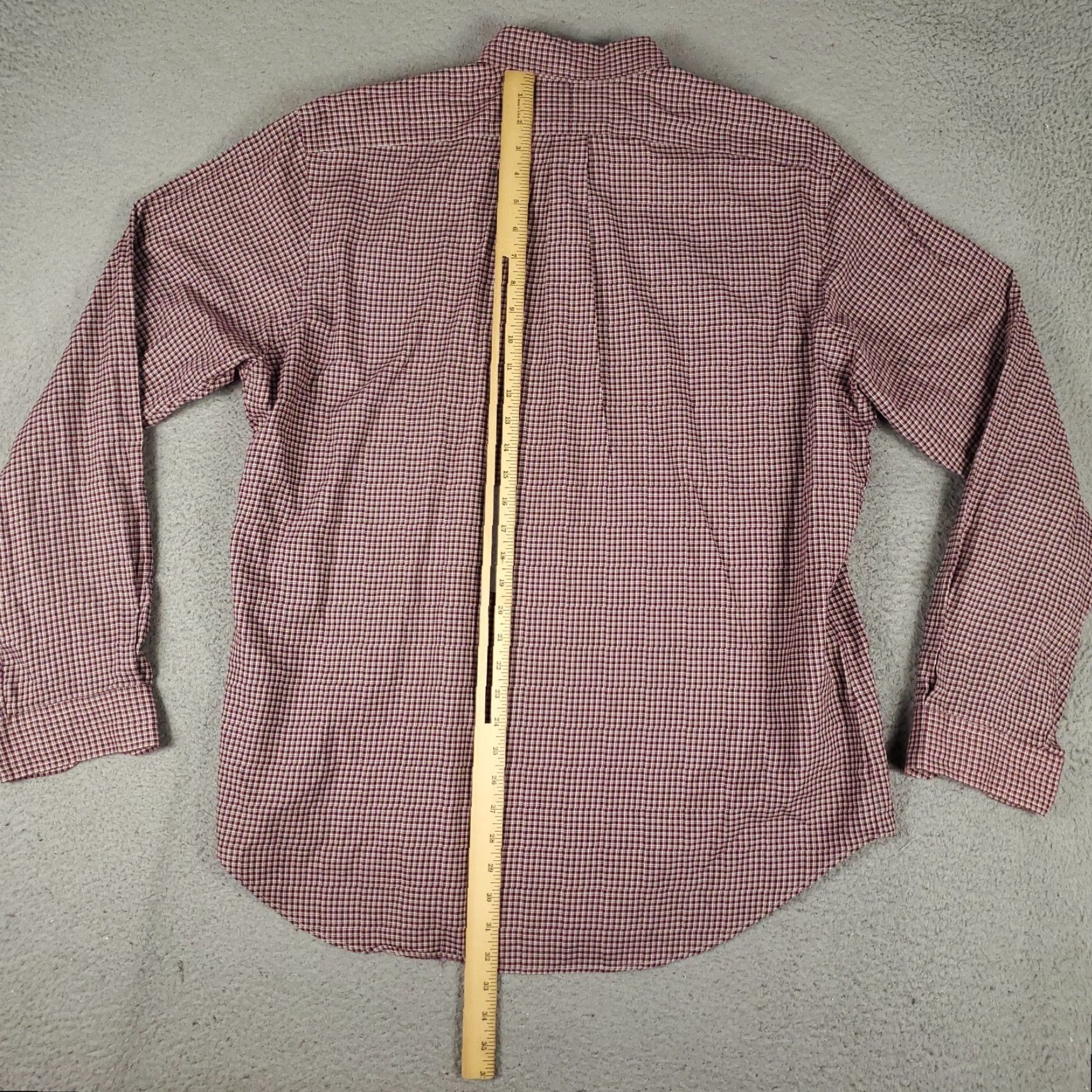 Ralph Lauren Ralph Lauren Shirt Adult XL Red Plaid Pony Button-Up Long Sleeve Mens Size US XL / EU 56 / 4 - 4 Thumbnail