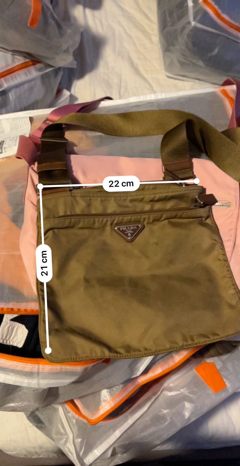 Prada × Vintage Prada Nylon Bag Size ONE SIZE - 8 Thumbnail