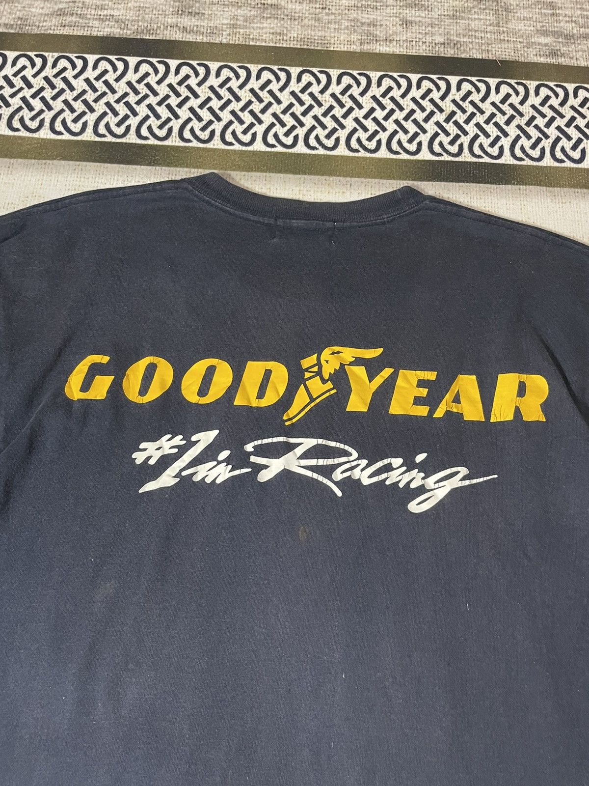 Vintage VINTAGE 90s GOOD YEAR TYRE RACING TEAM TEE Size US M / EU 48-50 / 2 - 6 Thumbnail