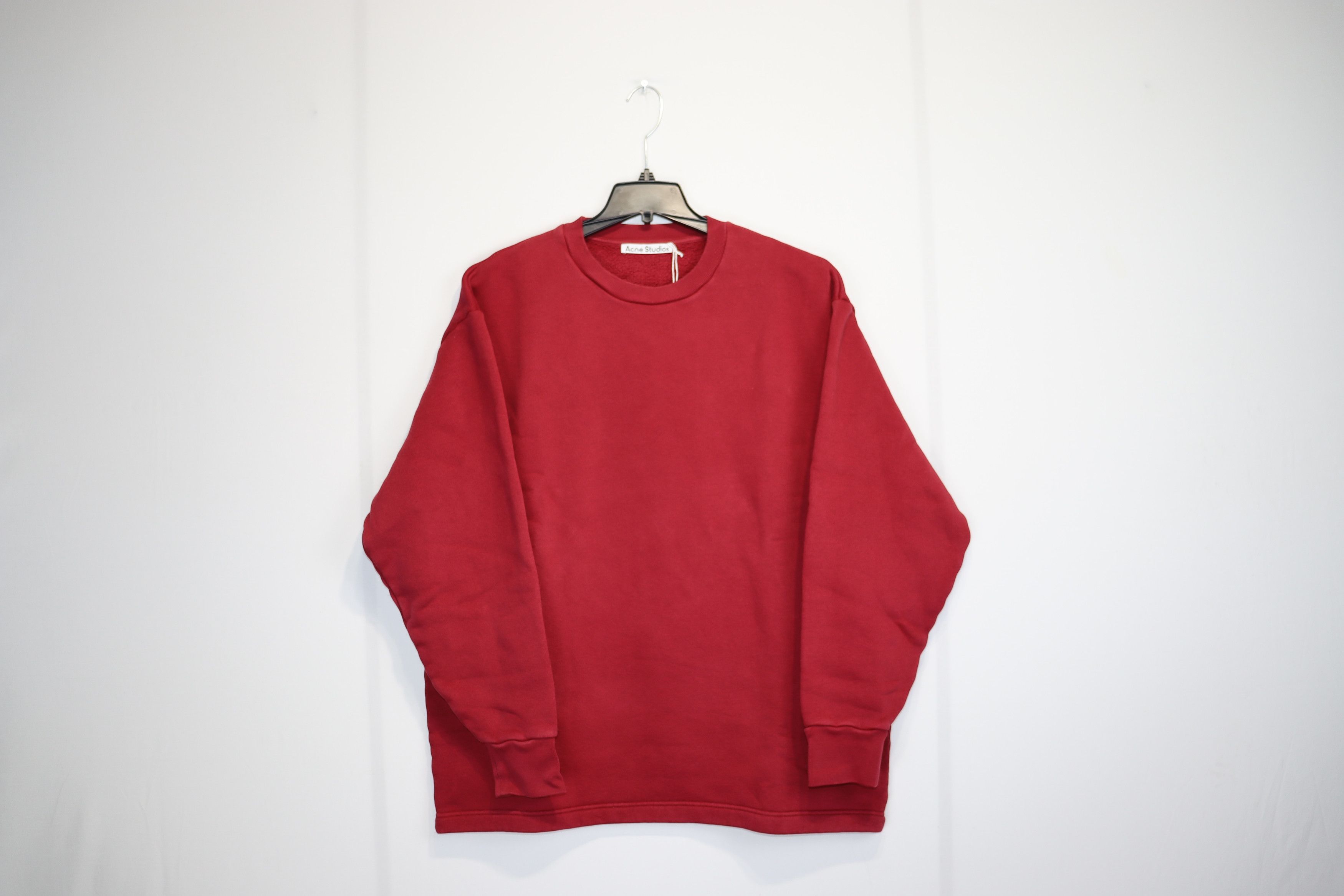 Acne Studios o1rshd1 FN-MN-Swea000241 Sweatshirt in Burgundy Size US M / EU 48-50 / 2 - 3 Thumbnail