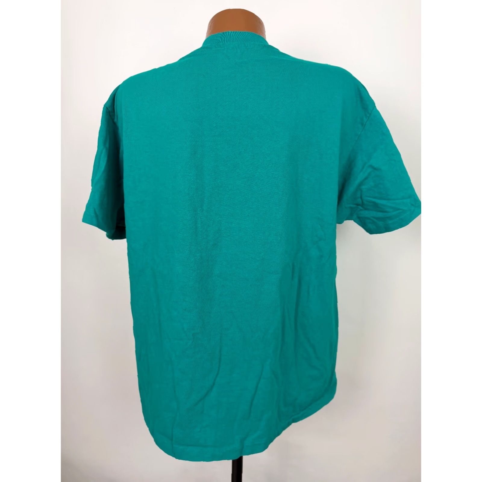 Hanes VINTAGE 90s Hanes T-Shirt Dance Connection Ballerina Pink Teal Adult XL Green 90s, Dance, Funny, Hipster, Outdoor, Sports Mens Shirt XS-XL Size US XL / EU 56 / 4 - 7 Thumbnail