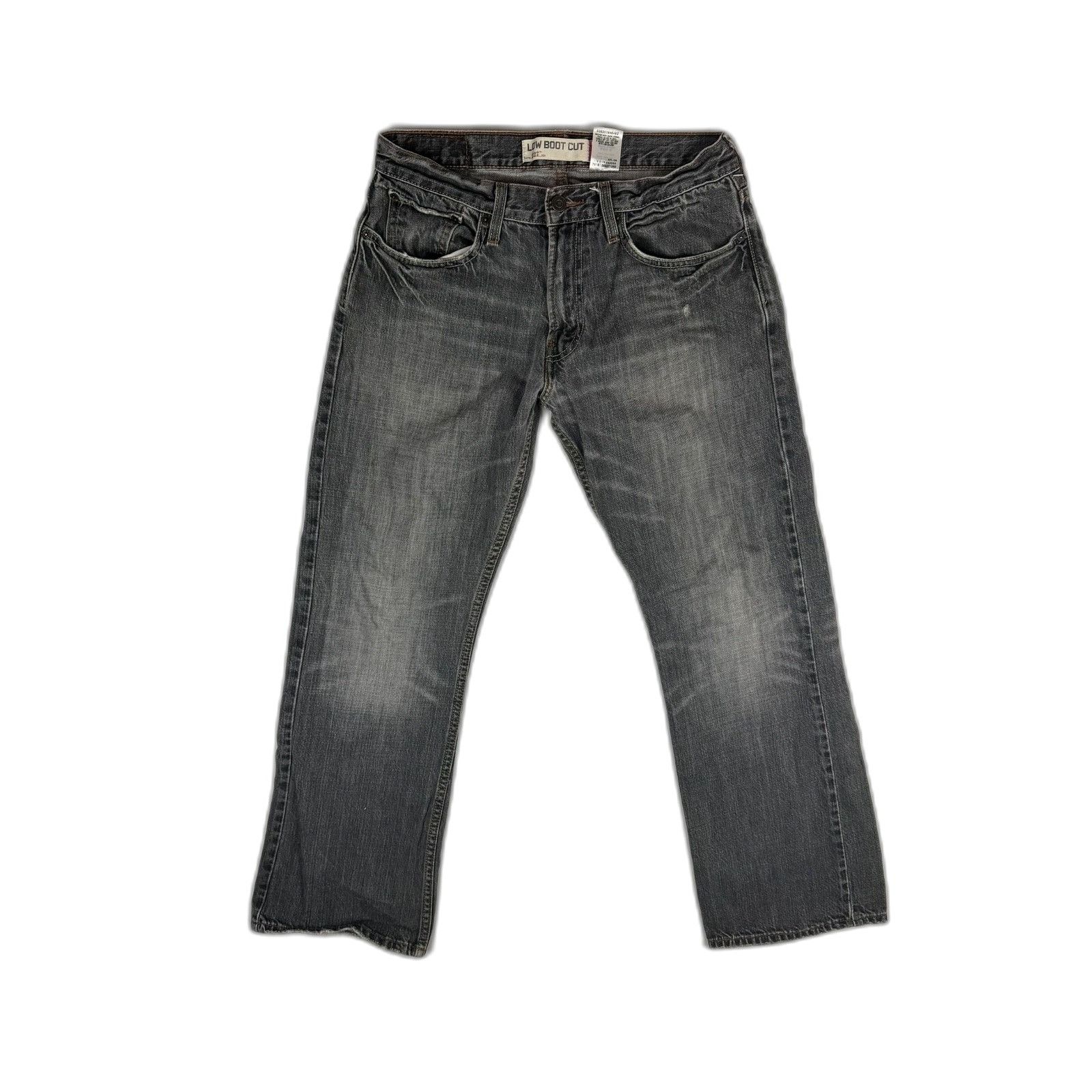 Levi's Levi's 527 Low Slim Boot Cut Jeans Faded Black Men's W32 L30 Size US 32 / EU 48 - 8 Thumbnail