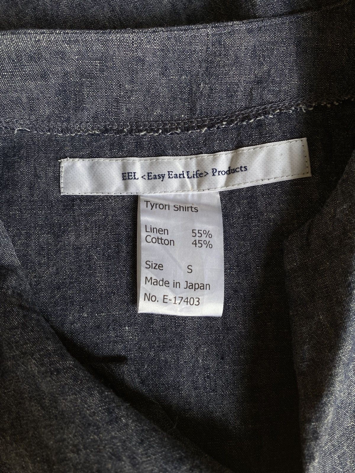 Easy Earl Life EEL Easy Earl Life Blue V-Neck Long Sleeve Shirt Size US S / EU 44-46 / 1 - 6 Thumbnail