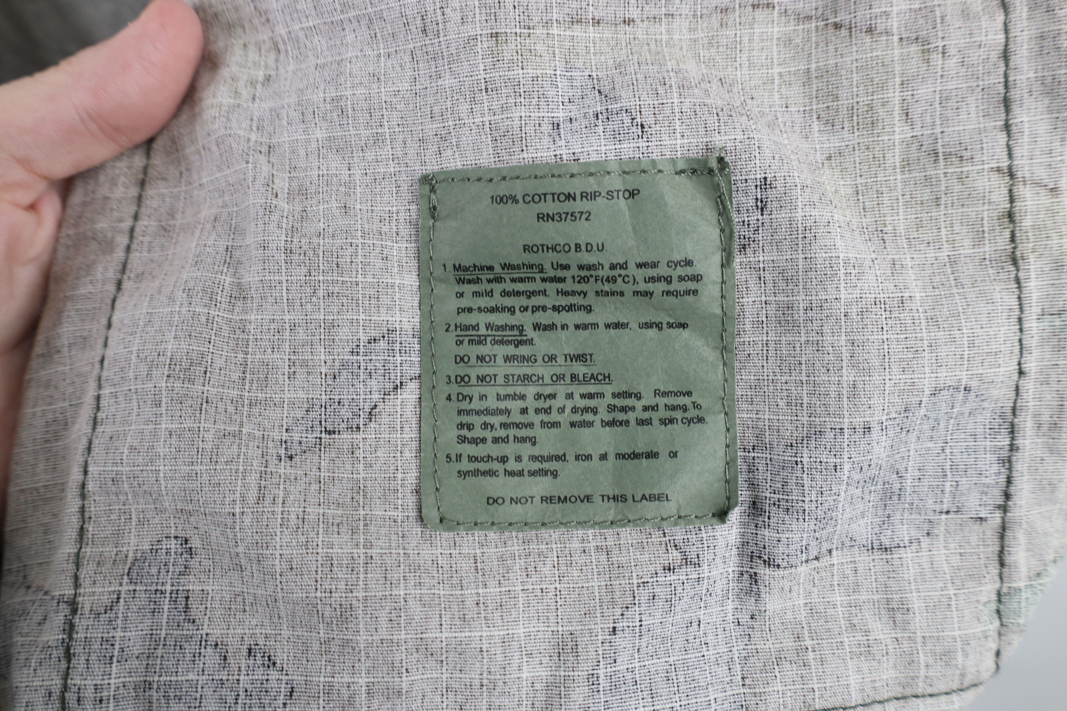 Vintage Vintage 90s Military Camouflage Field Combat Jacket USA Size US XXL / EU 58 / 5 - 10 Thumbnail
