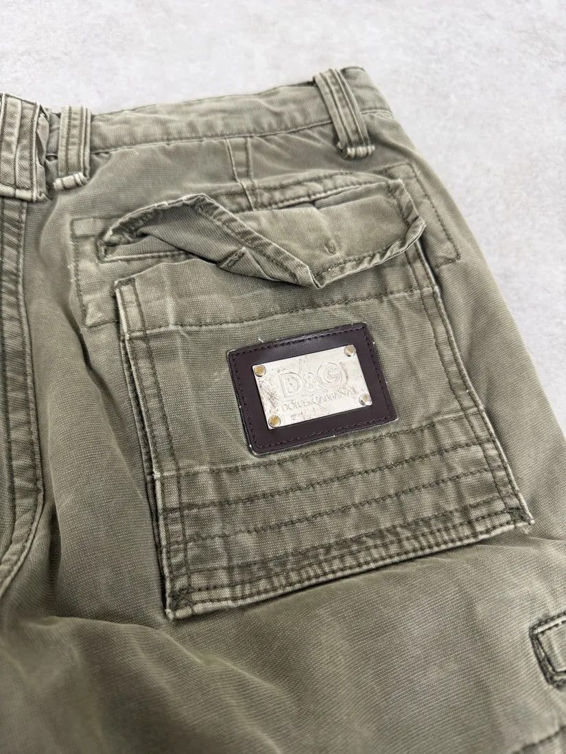 Dolce & Gabbana FW2006 Dolce & Gabbana Olive Multi Pockets Cargo Pants Size US 32 / EU 48 - 7 Thumbnail