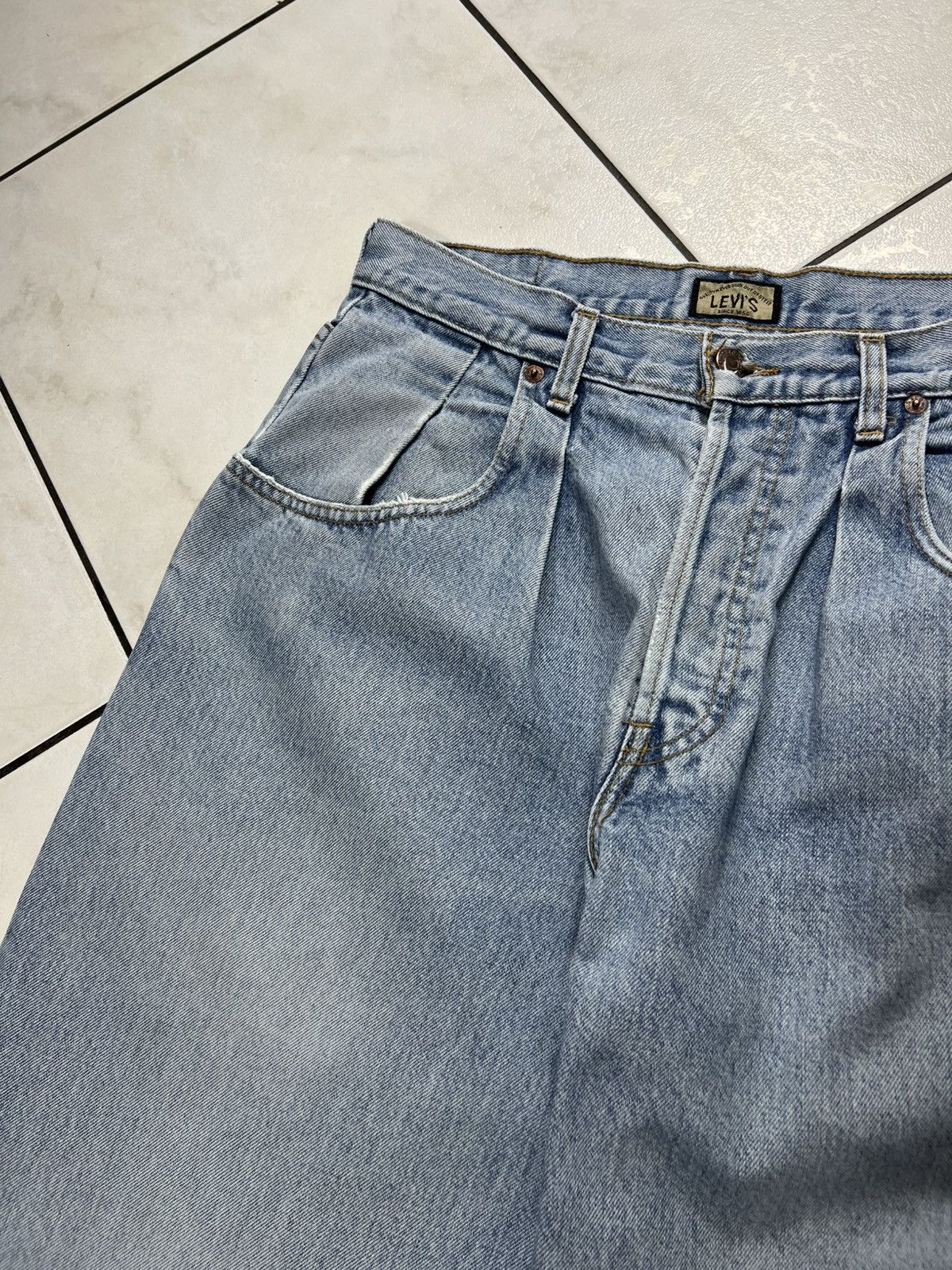 Levi's Vintage 90s Levi’s washed casual jeans y2k silver tab pants Size US 32 / EU 48 - 7 Thumbnail