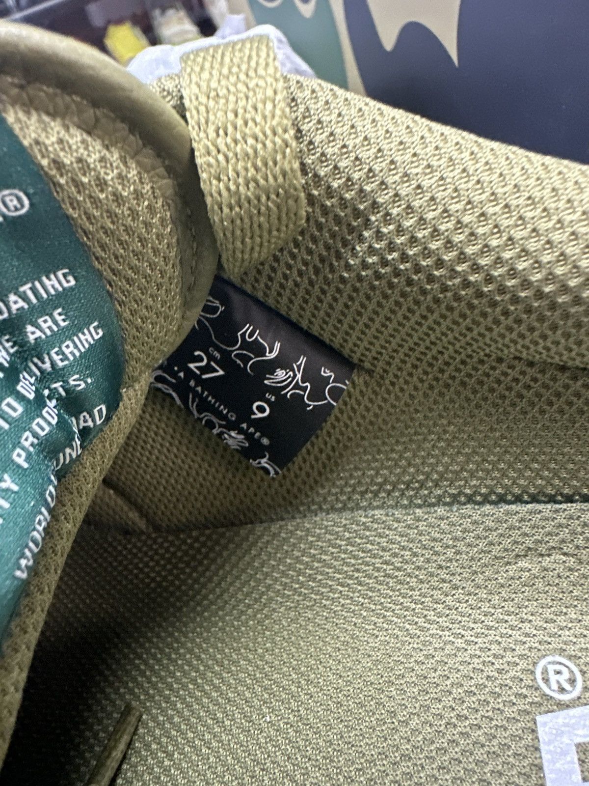 Bape Bape Skatestas ‘Green/Camo’ Size US 9 / EU 42 - 6 Thumbnail
