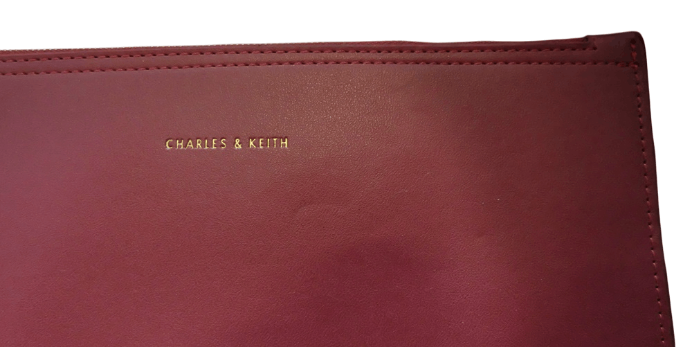 Designer Charles & Keith Leather Clutch Bag Size ONE SIZE - 2 Thumbnail