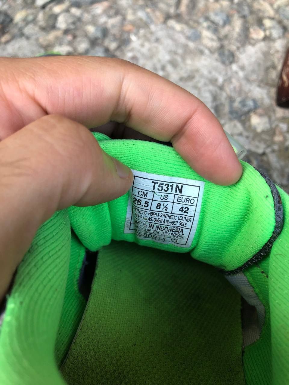 Asics × Vintage VERY RARE ASICS GEL HYPER TRI DESIGNER SNEAKERS JAPAN STYLE Size US 8 / EU 41 - 16 Thumbnail