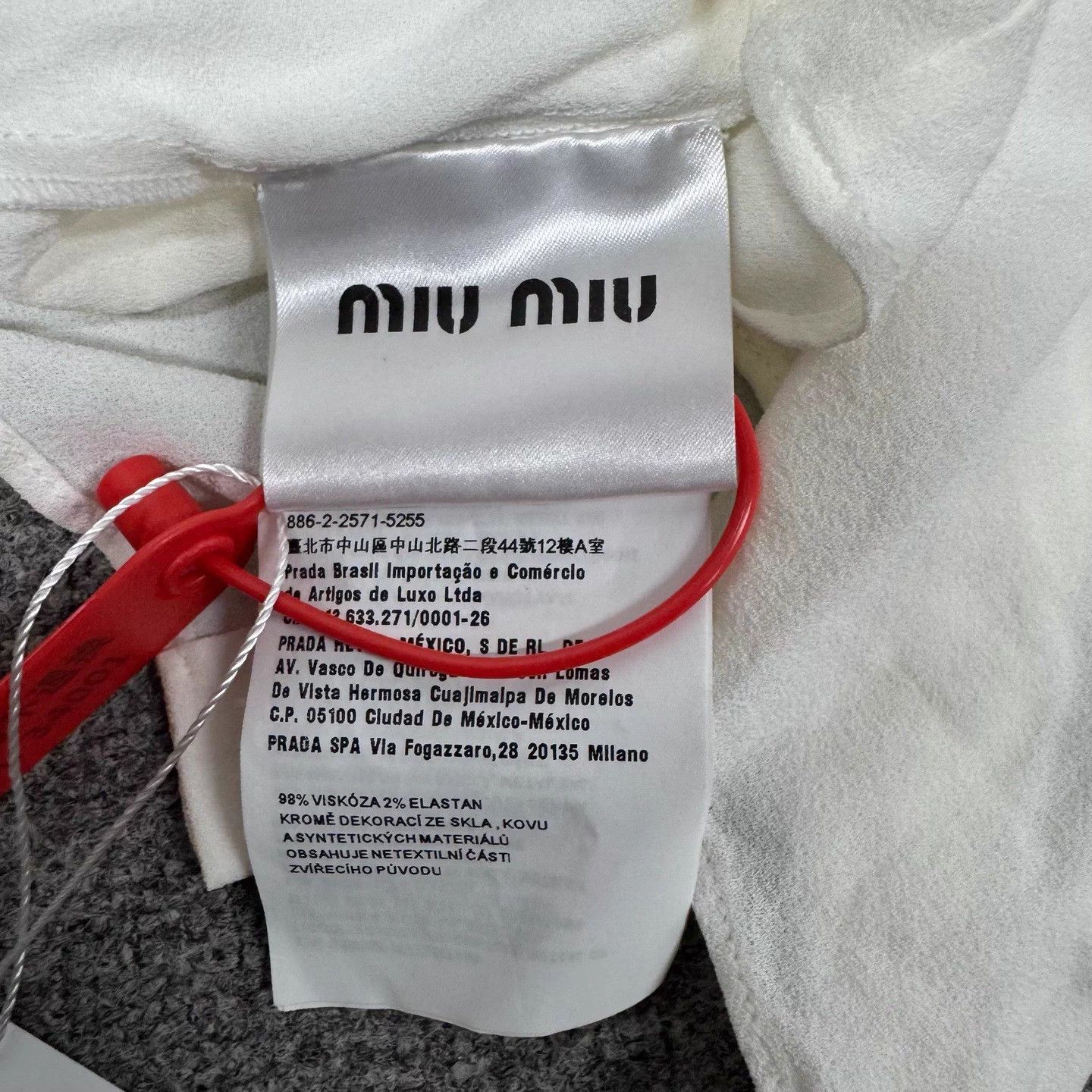 Miu Miu MIU MIU Lace Collar Short Sleeve Top 38 99New Size XS / US 0-2 / IT 36-38 - 5 Thumbnail