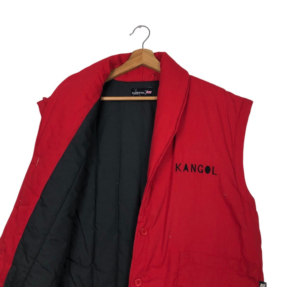 Japanese Brand × Vintage 📌Vintage Tanktop Sleeveless Kangol Big Logo Streetwear Size US M / EU 48-50 / 2 - 13 Thumbnail