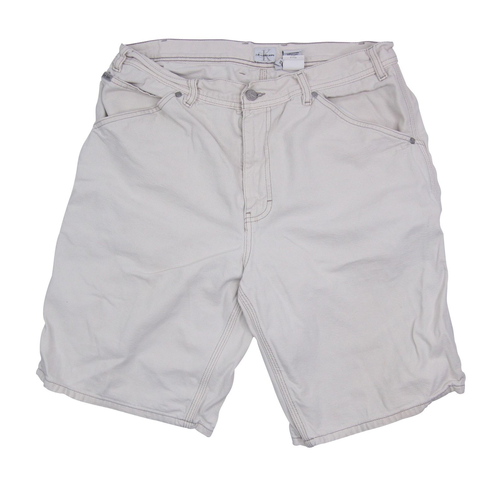 Calvin Klein × Vintage Vintage Calvin Klein Jean Shorts Size US 33 - 1 Thumbnail
