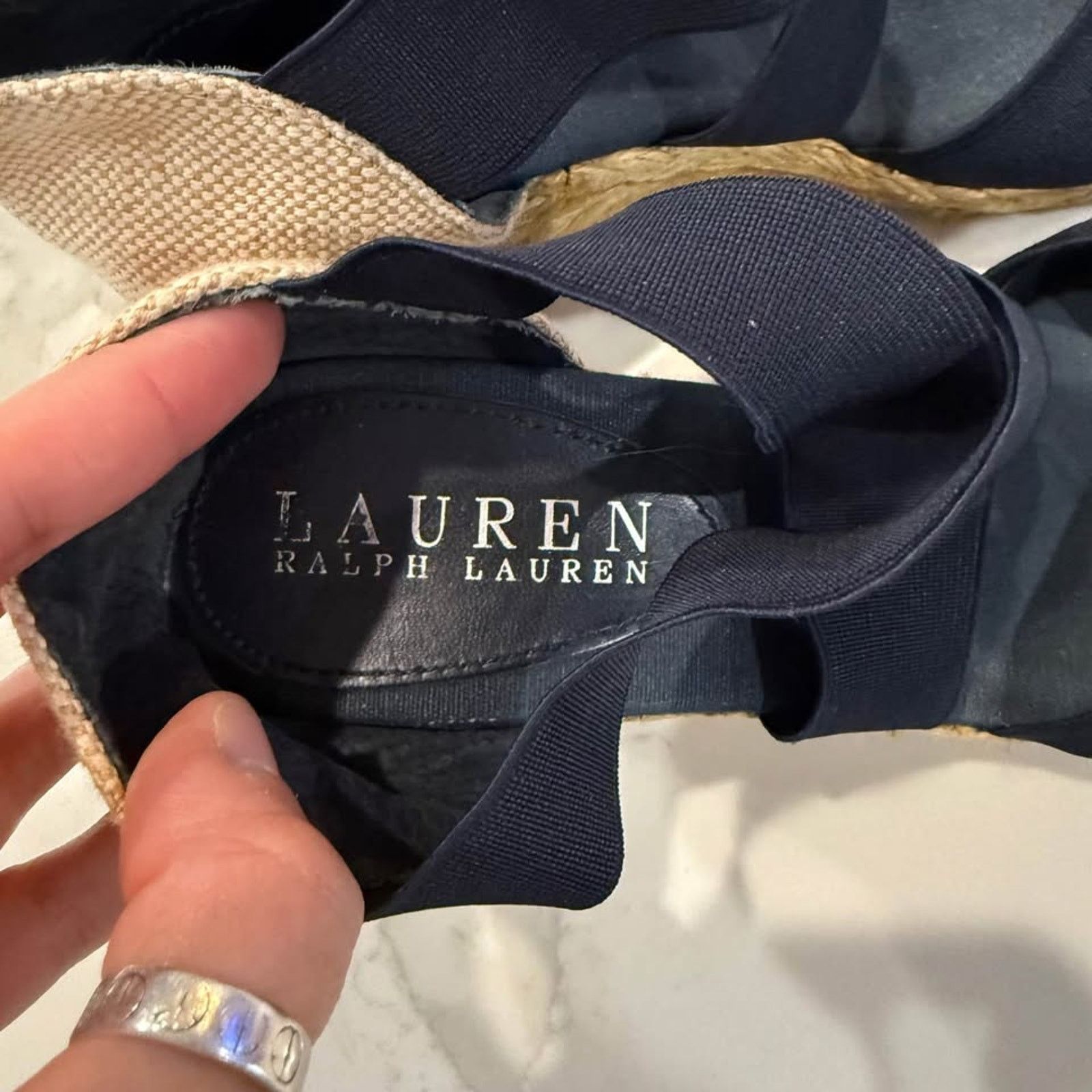 Lauren Ralph Lauren Lauren Ralph Lauren Women's Sandal Size 6 Espadrille Wedge Size US 6 / IT 36 - 6 Thumbnail