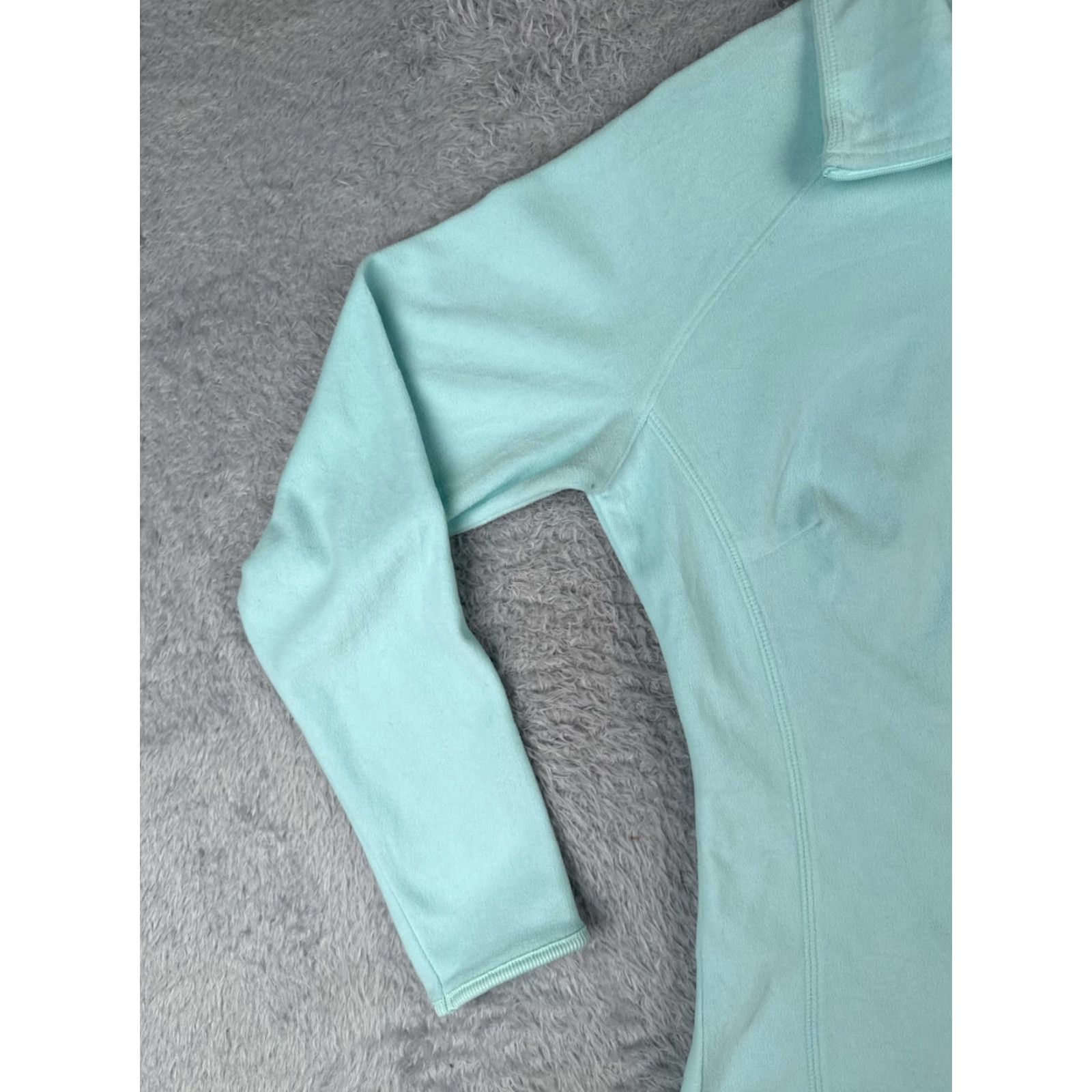 Altea Columbia Sweater Womens XL Teal Fleece 1/4 Zip Mock Neck Lightweight Pullover Casual Outdoor University) Size XL / US 12-14 / IT 48-50 - 3 Thumbnail