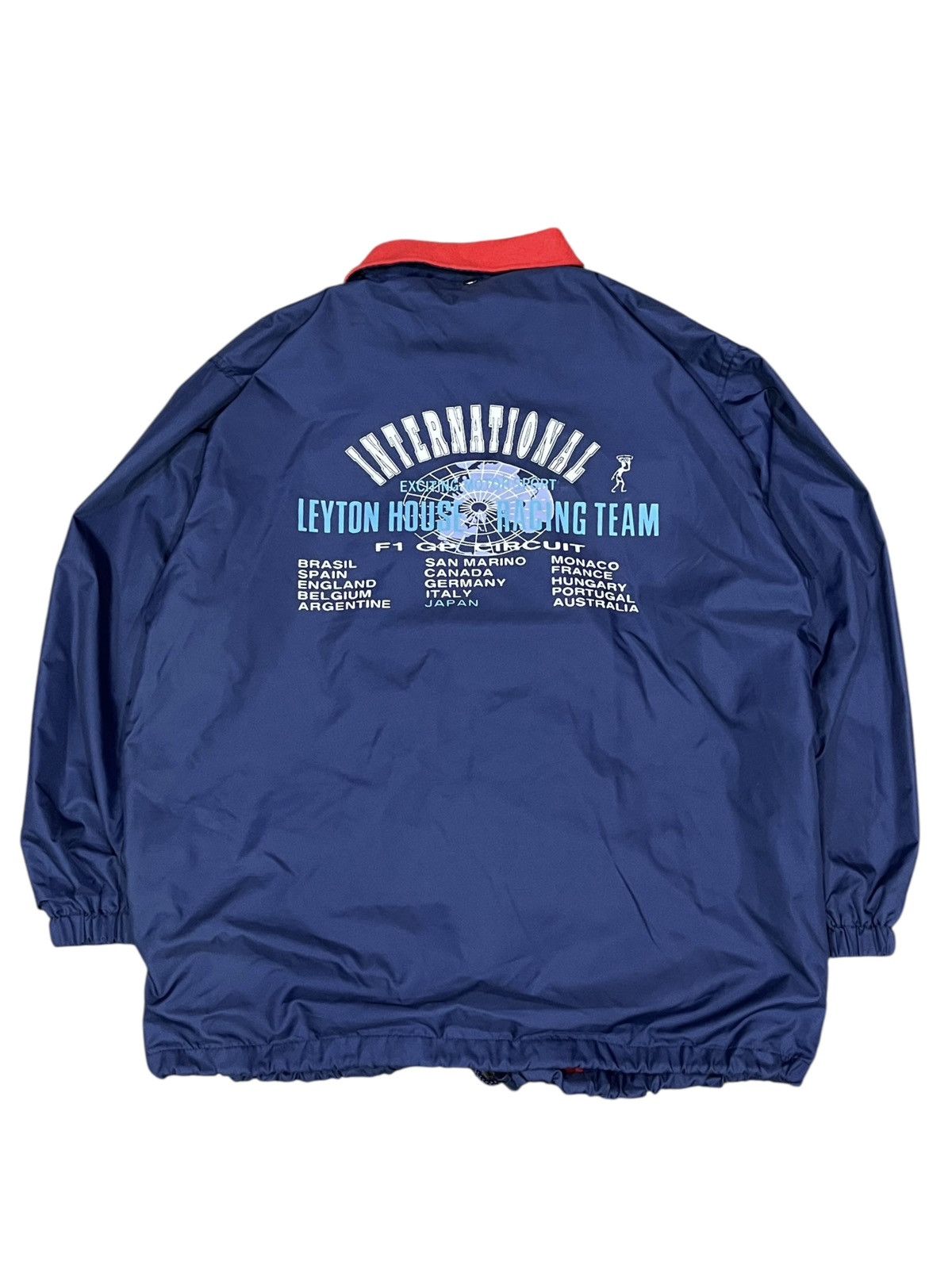 Formula 1 × Vintage 🏁Vintage 90’s LEYTON HOUSE RACING TEAM F1 JAPAN Nylon Jacket Size US M / EU 48-50 / 2 - 4 Thumbnail