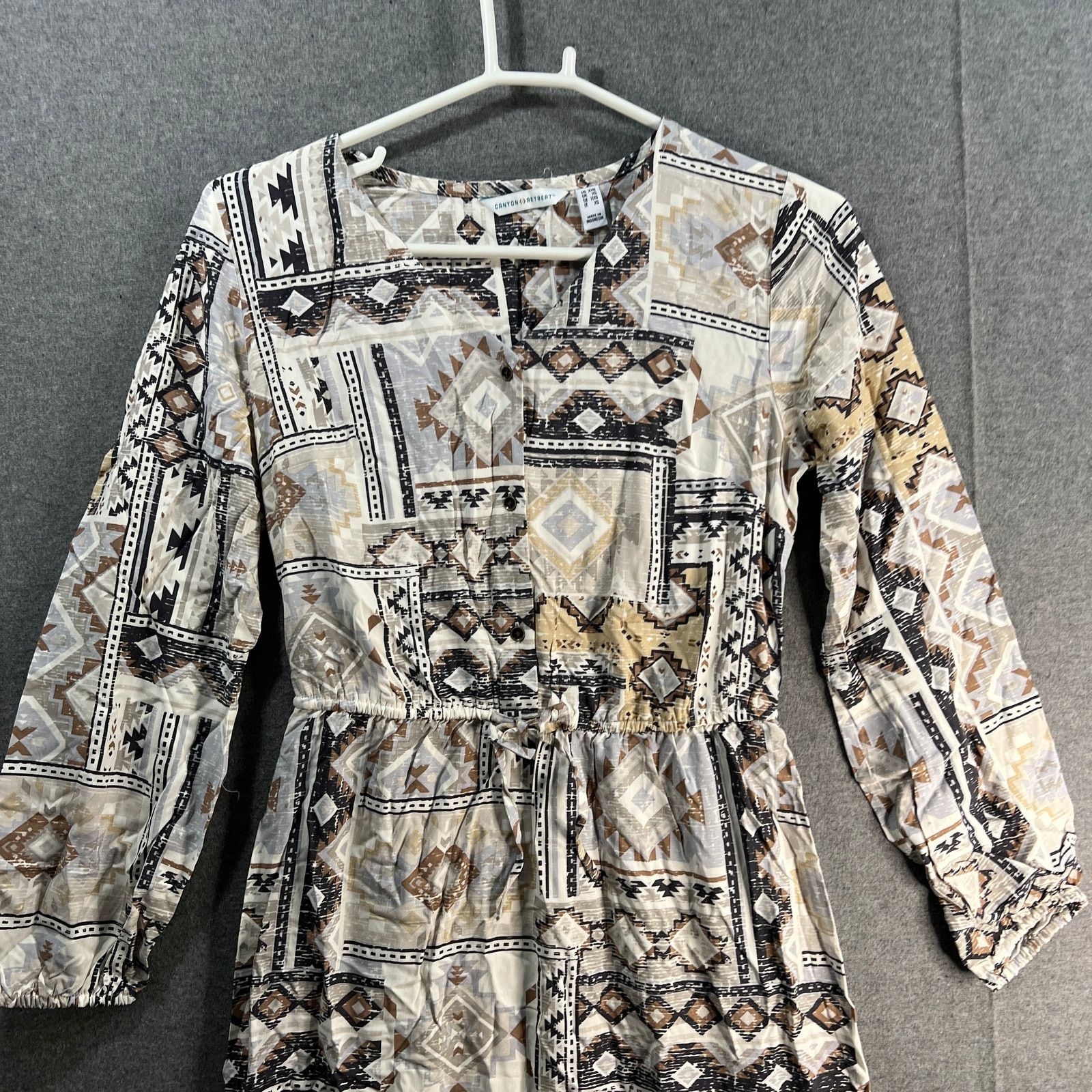 Other Canyon Retreat Mesa Woven Regular Printed Tiered Midi Dres Size XXS / US 00 / IT 34 - 4 Thumbnail