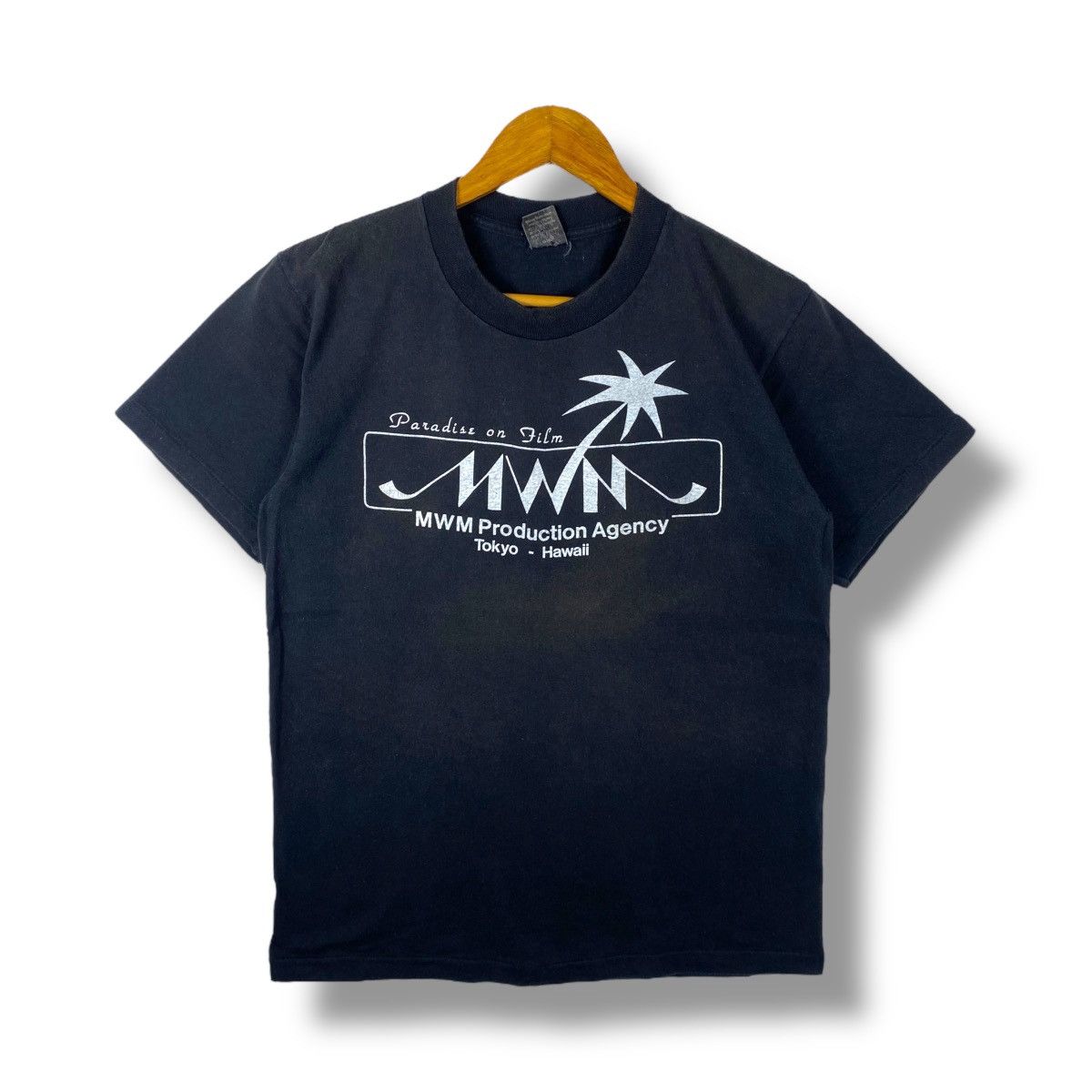 Vintage 80's Paradise On Film MWM Production Agency Tee