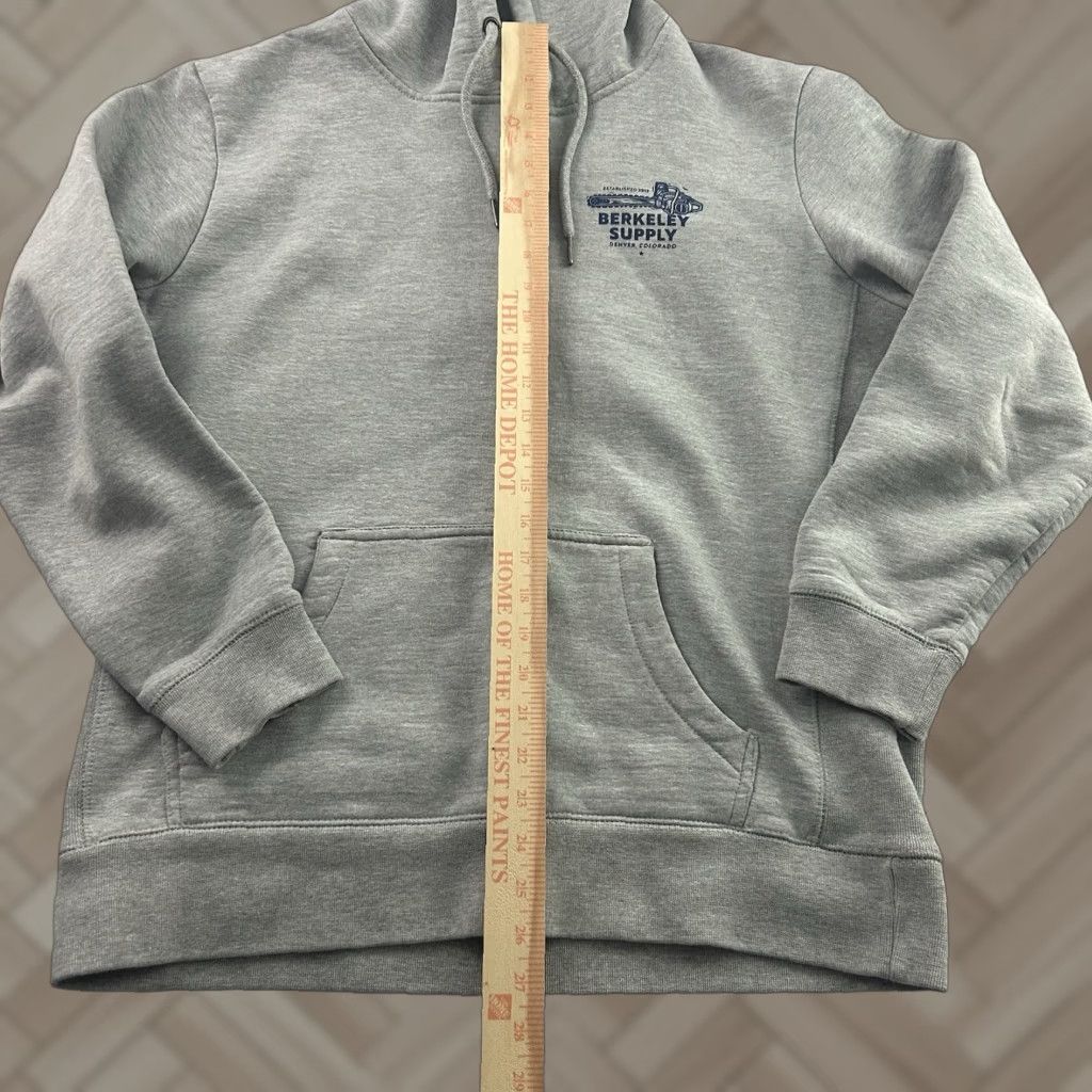 Vintage Berkeley Supply Hoodie Men L Gray Pullover Sweatshirt Size US L / EU 52-54 / 3 - 1 Thumbnail