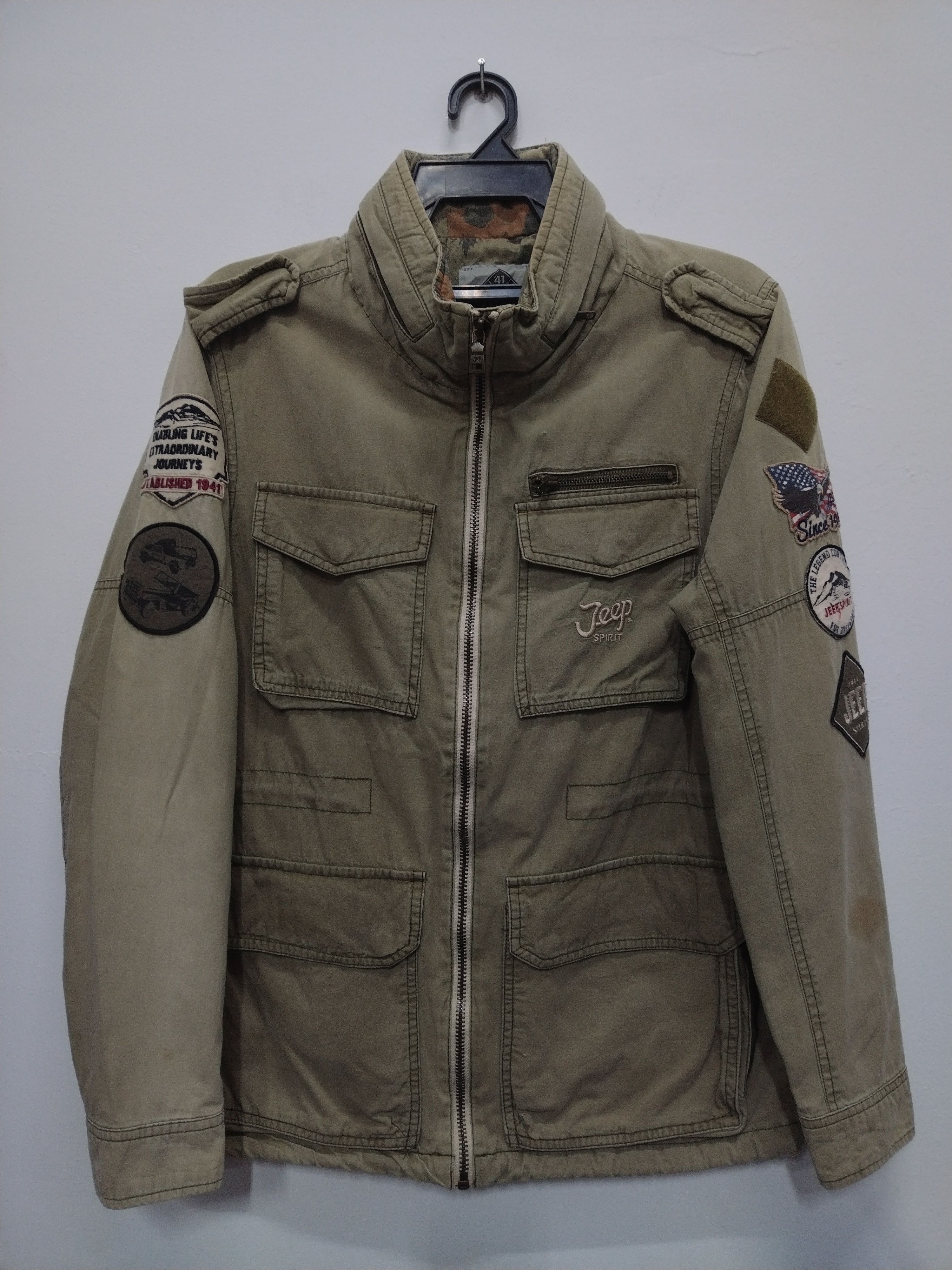 🔥JEEP SPIRIT PRODUCT PARKA TACTICAL MULTIPOCKETS JACKETS