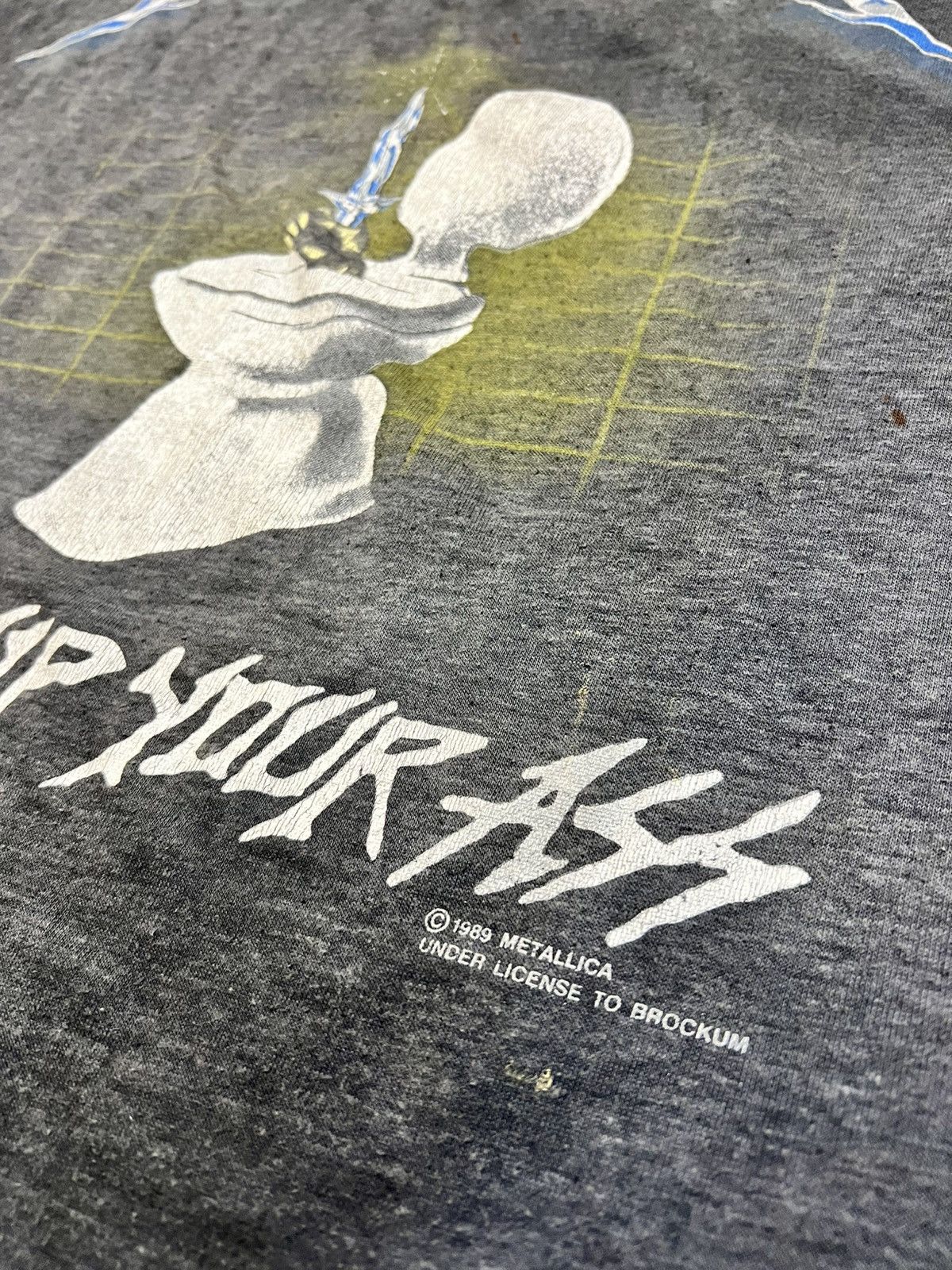 Band Tees Vintage Sleeveless 80s Metallica Metal Up Your Ass Tee Size US M / EU 48-50 / 2 - 7 Thumbnail