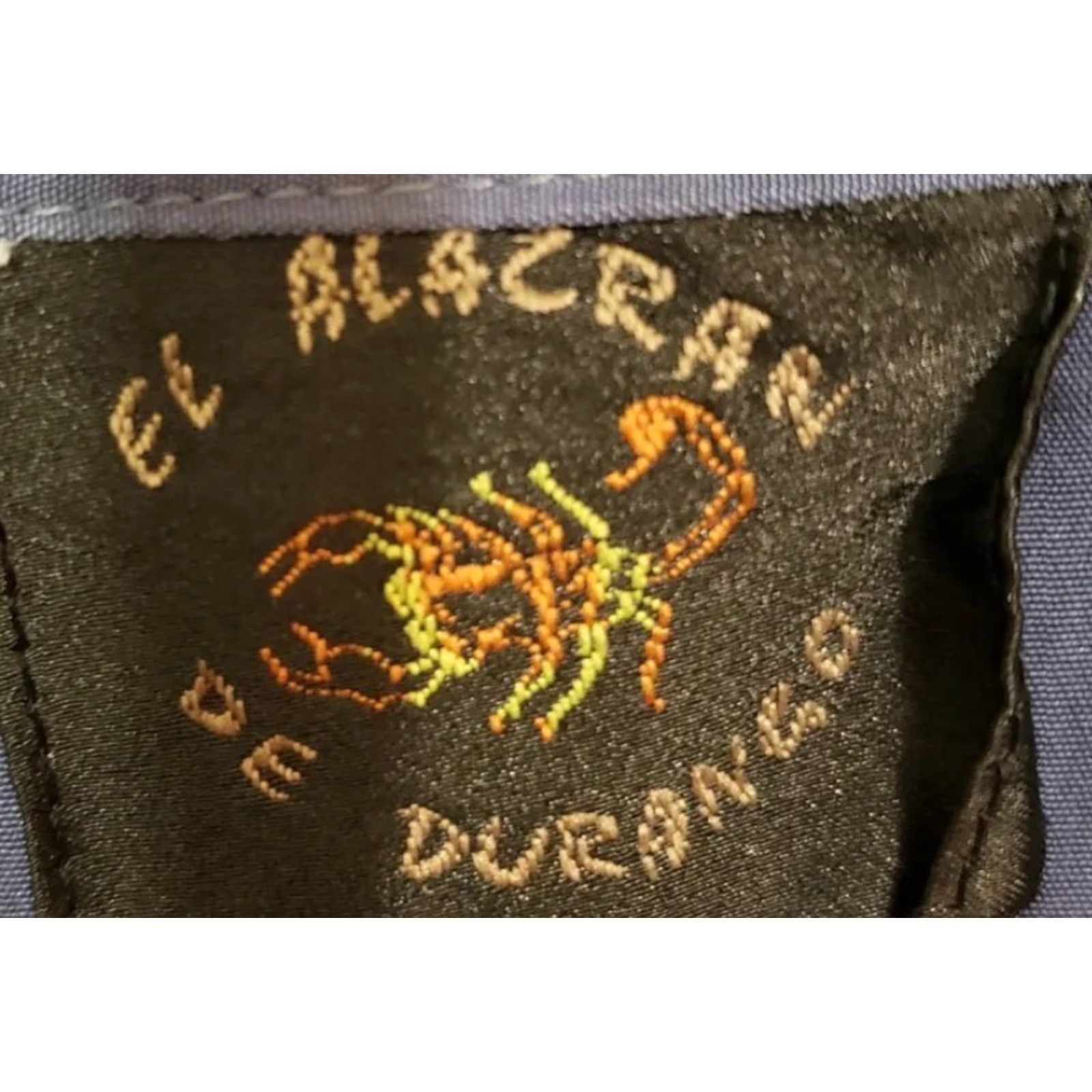 Durango VINTAGE El Alacran De Durango Button Up Shirt Western Cowboy Long Sleeve Blue Mens XL Size US XL / EU 56 / 4 - 5 Thumbnail