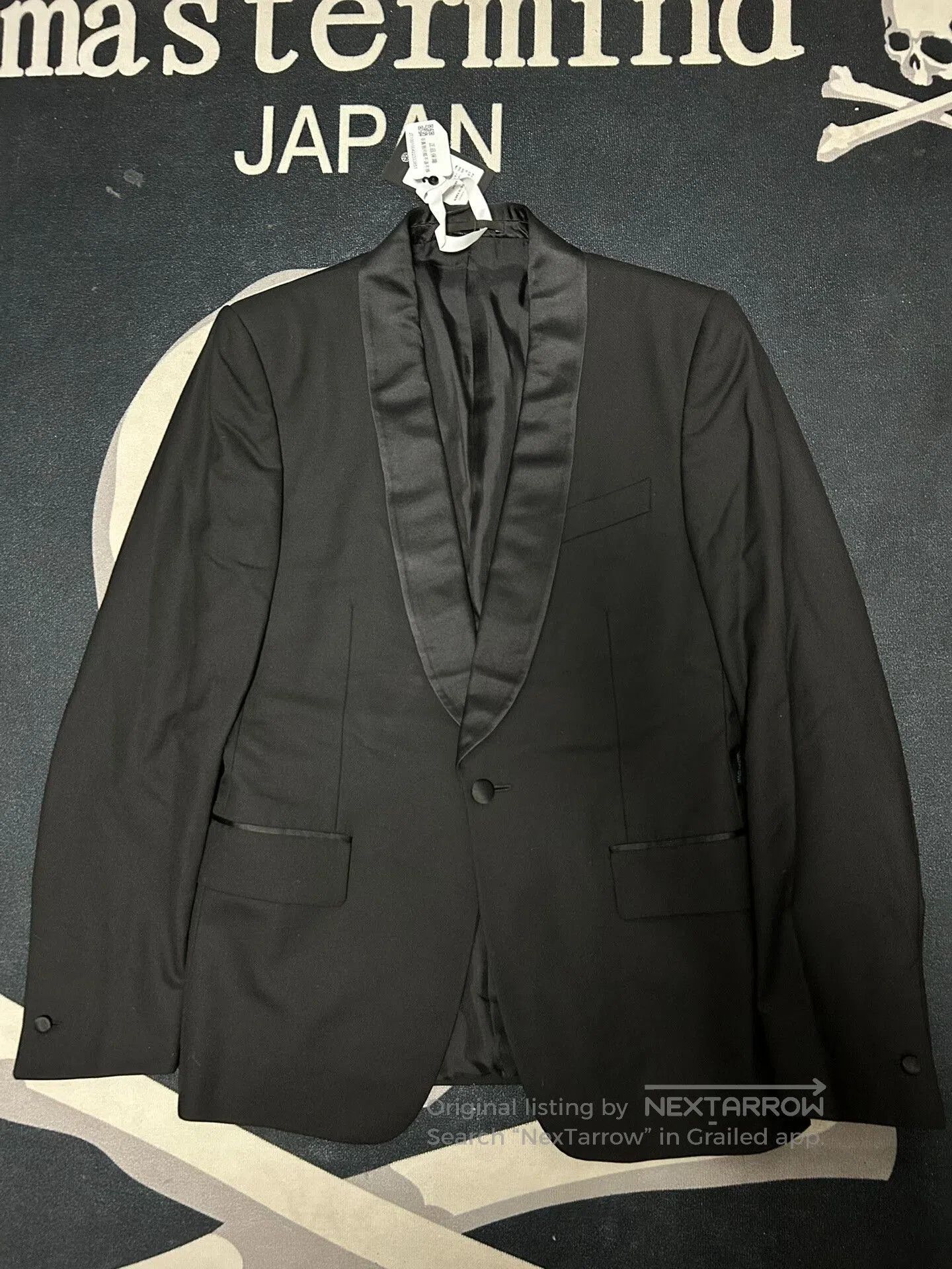 Yves Saint Laurent Saint Laurent Black Smoking Jacket. Size US S / EU 44-46 / 1 - 1 Thumbnail