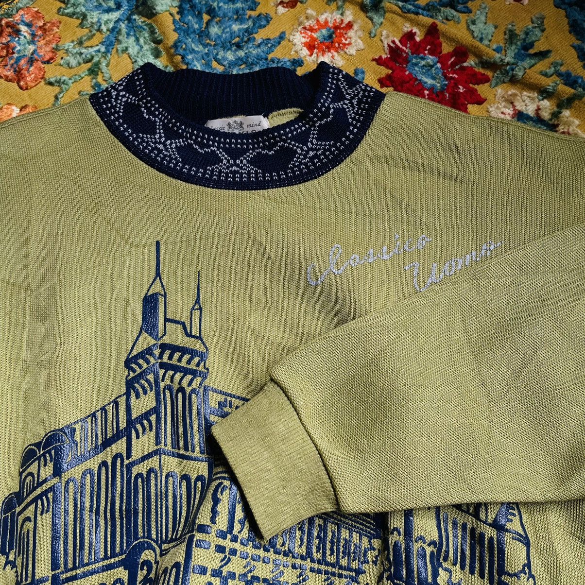 Vintage Japanese 3D Graphic Sweater Size US L / EU 52-54 / 3 - 4 Thumbnail