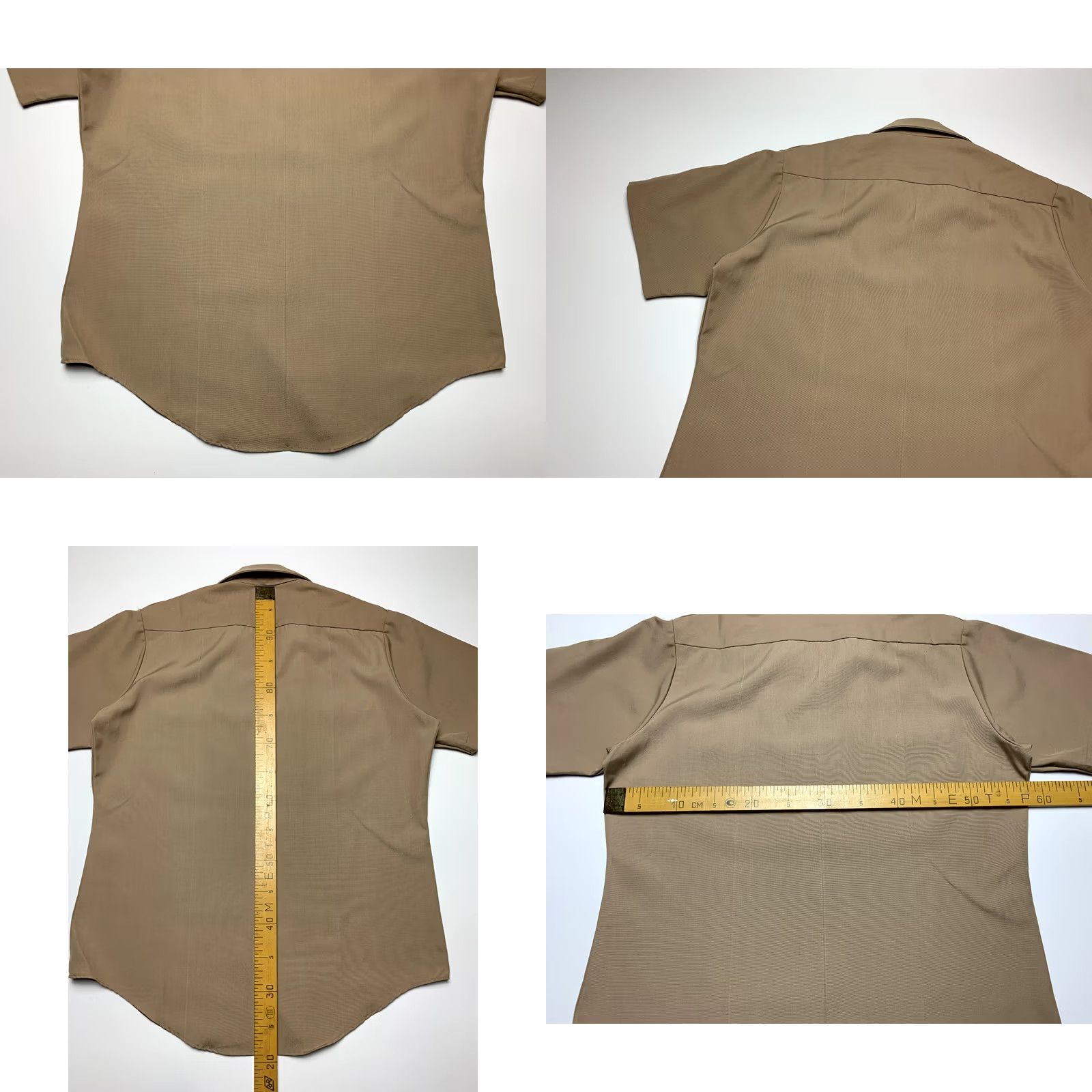 Vintage Flying Cross Uniform Short Sleeve Shirt Medium Green Military Shirt Small Profile Shirt Mens Medium Size US M / EU 48-50 / 2 - 9 Thumbnail