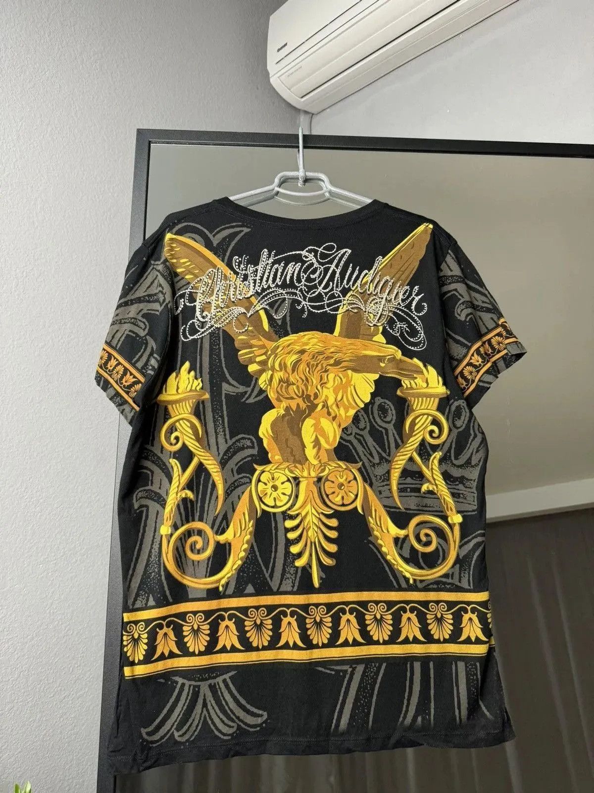 Ed Hardy Vintage Ed Hardy by Christian Audigier tee polo avangarde Size US L / EU 52-54 / 3 - 2 Thumbnail
