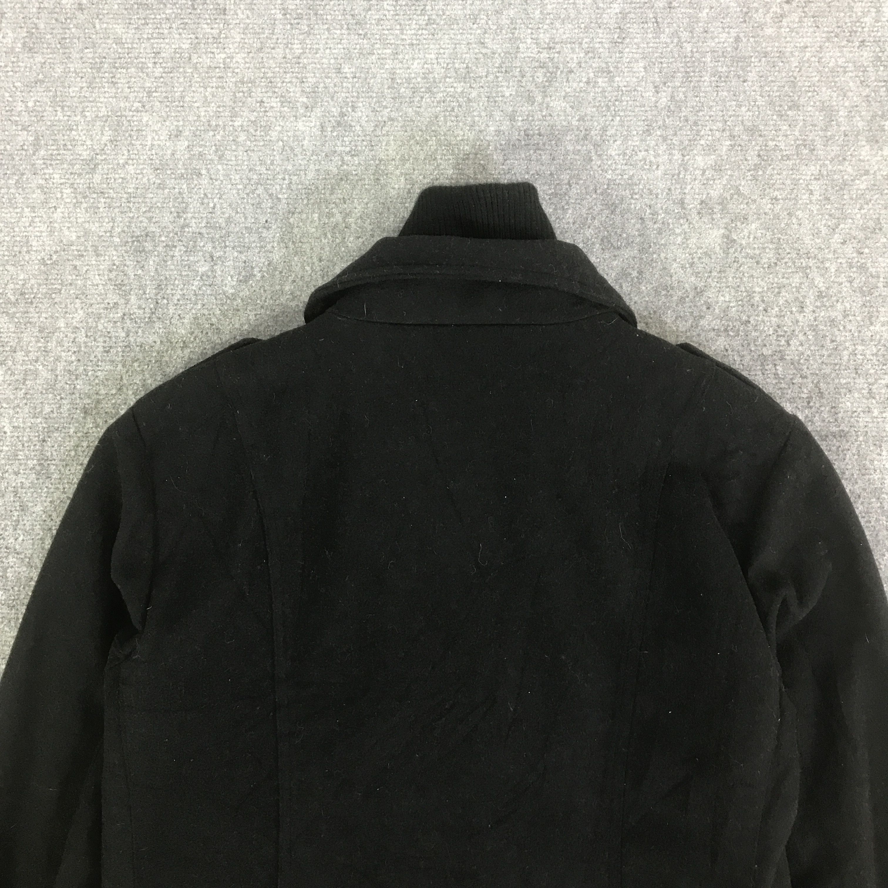 Japanese Brand MACHOPE DOUBLE ZIPPER WOOL JACKET K128B3 Size US L / EU 52-54 / 3 - 4 Thumbnail