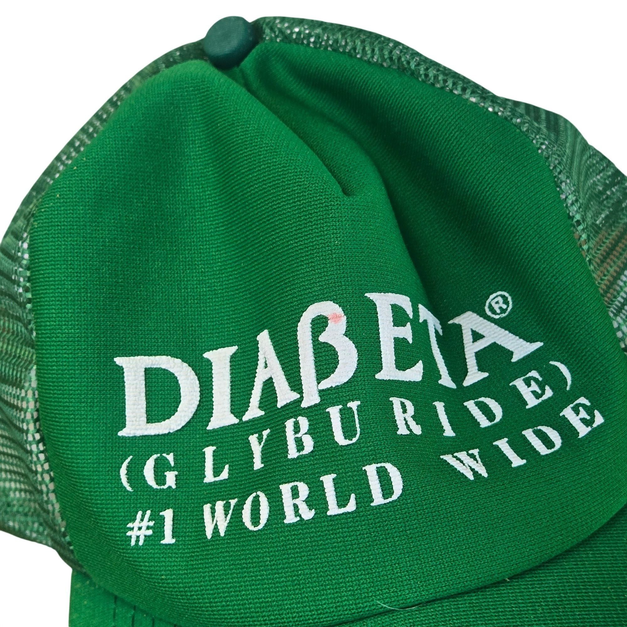 Other Diabeta Glyburide Green Trucker Hat Snapback Adjustable Cap Size ONE SIZE - 15 Thumbnail