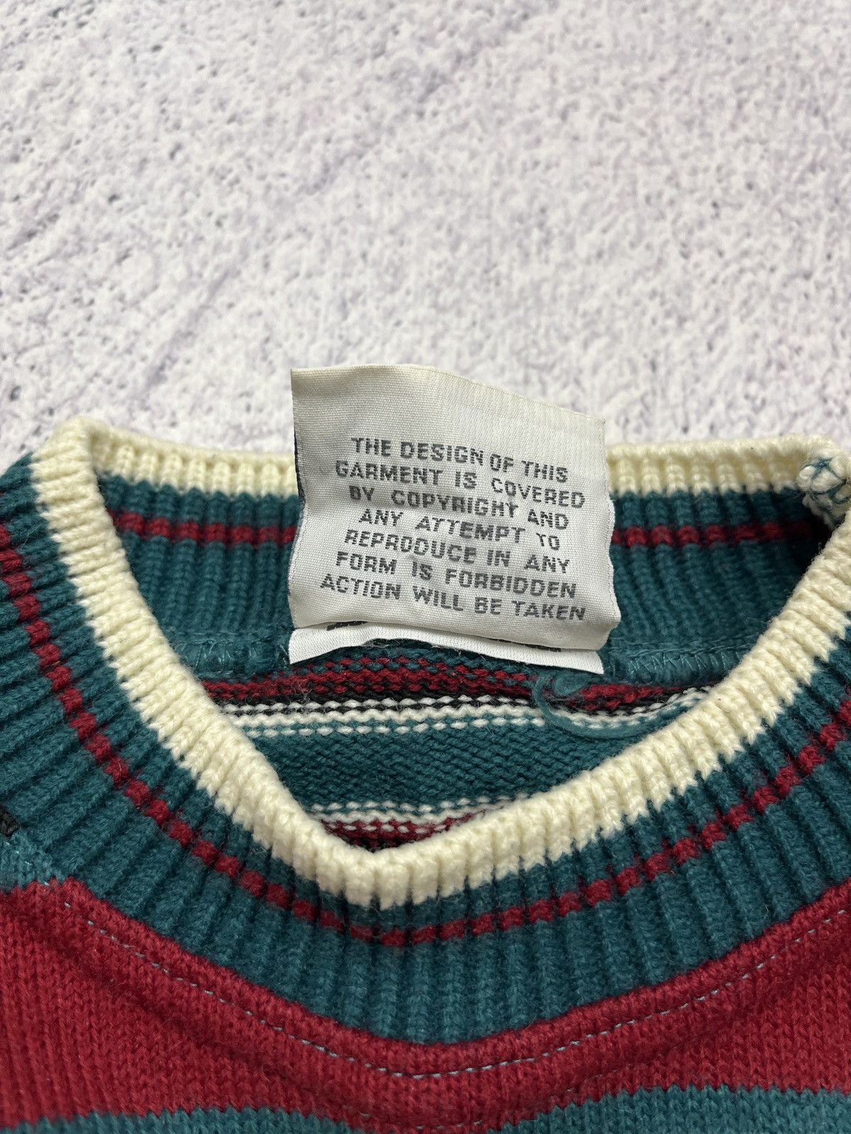 Other UK × Vintage Vintage Y2K The Sweater Shop Coloured Knitted Sweater Size US S / EU 44-46 / 1 - 11 Thumbnail