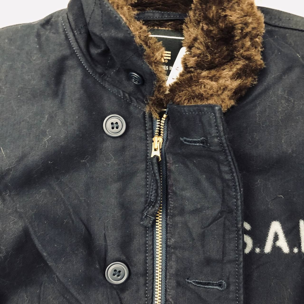 Alpha Industries Y592 U.S.A.I ALPHA INDUSTRIES SHERPA JACKETS Size US M / EU 48-50 / 2 - 9 Thumbnail